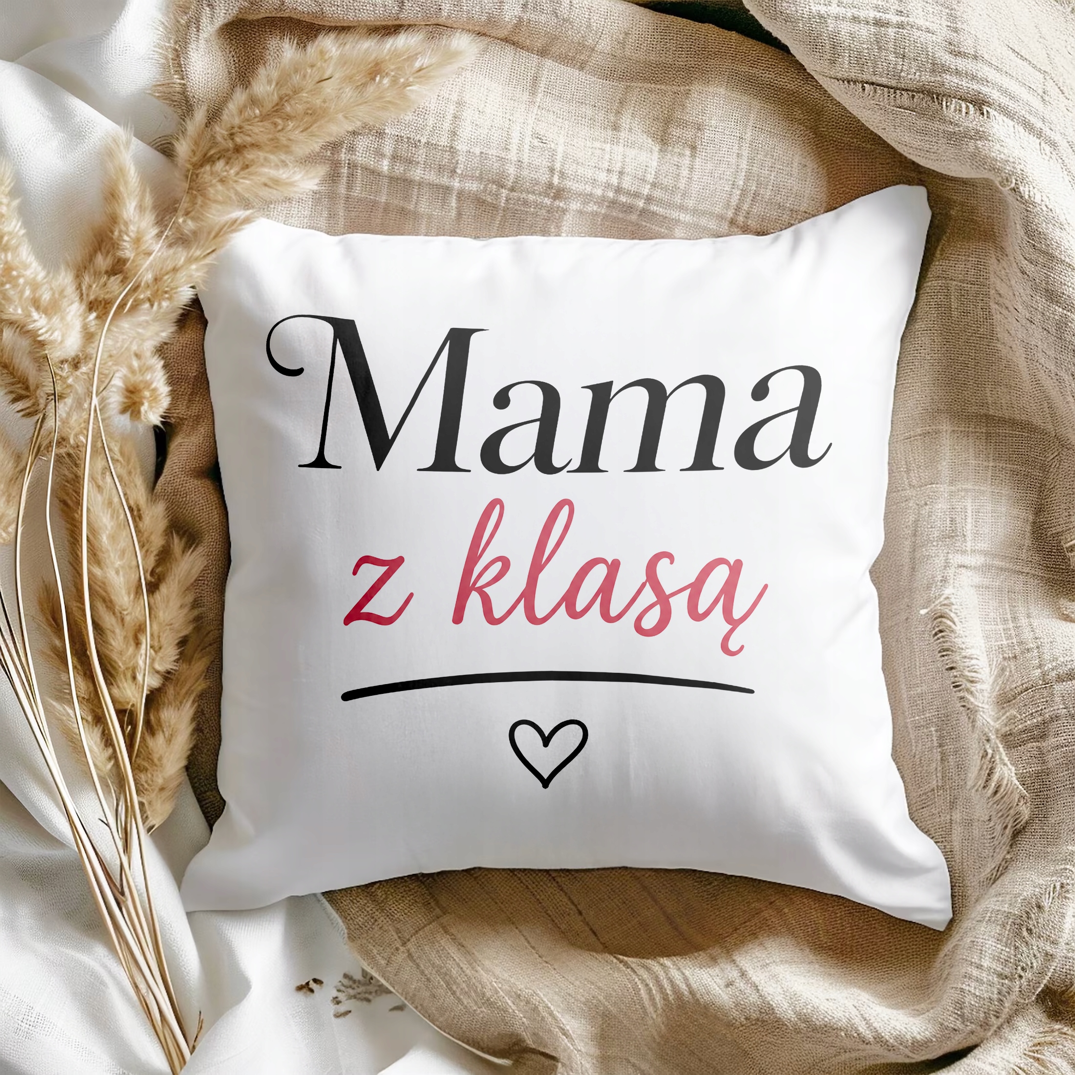 Dzień Matki prezent dla mamy poduszka 38x38cm pomysł na prezent dla mamy