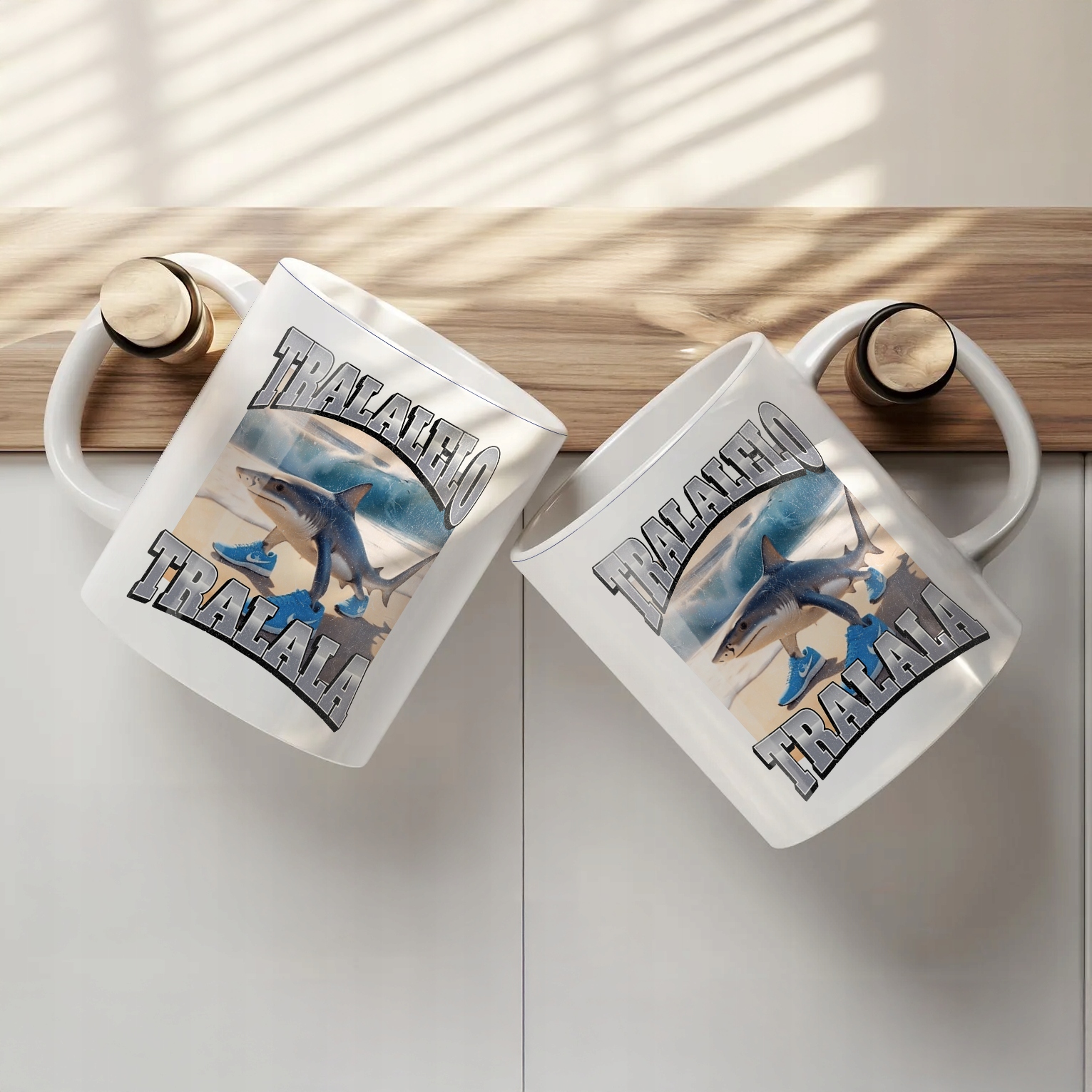 Kubek ceramiczny Tralalero Tralala viral tiktok brainrot mem