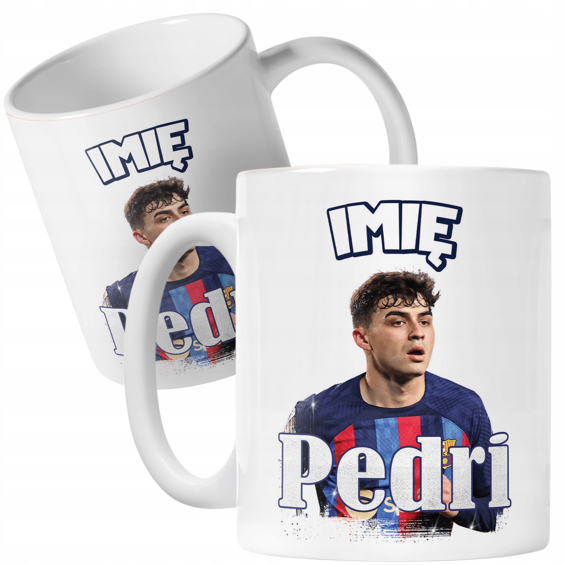 Kubek personalizowany Pedri dla kibiców FC Barcelona Prezent