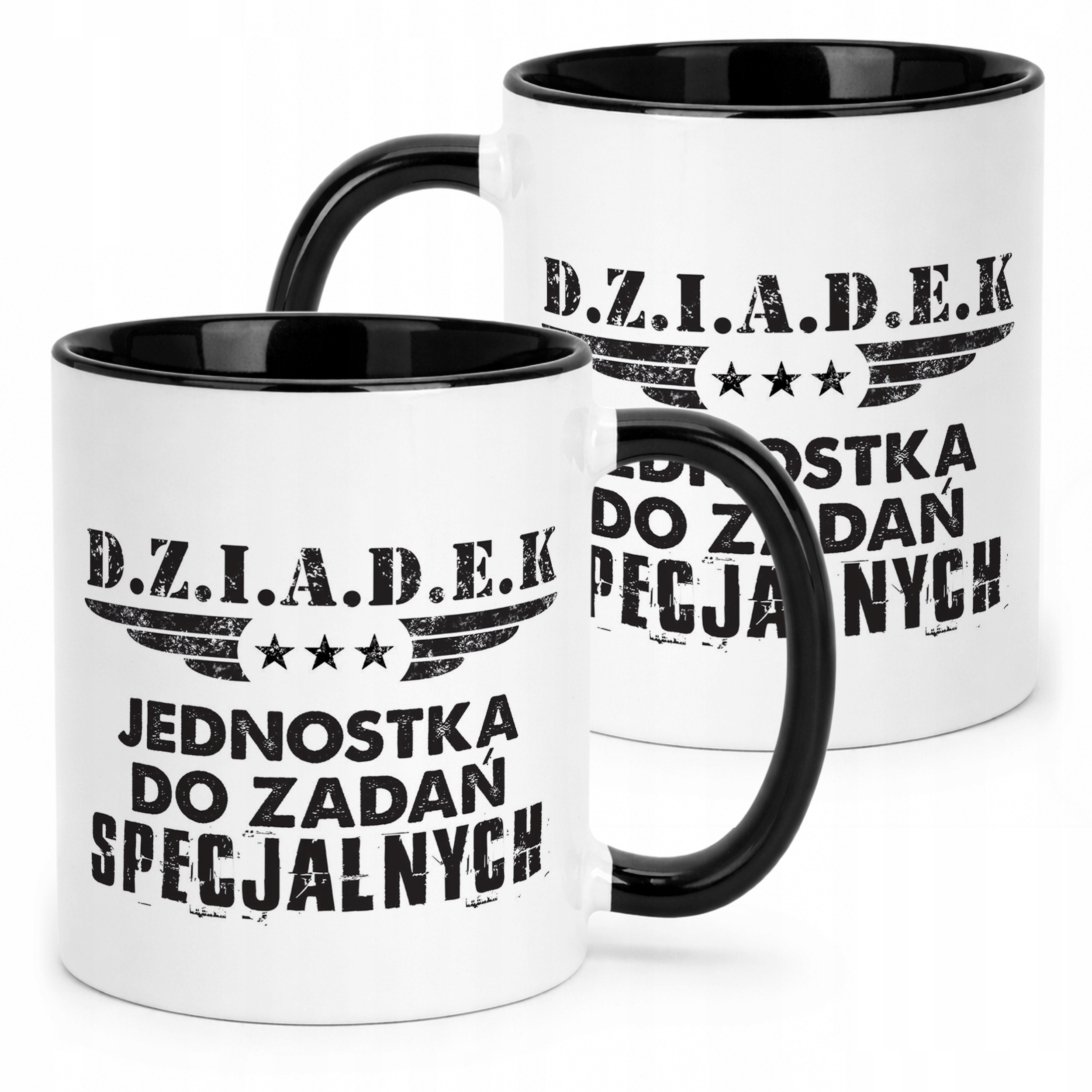 Kubek Czarny Dzień Dziadka Dla Dziadka Prezent Upominek