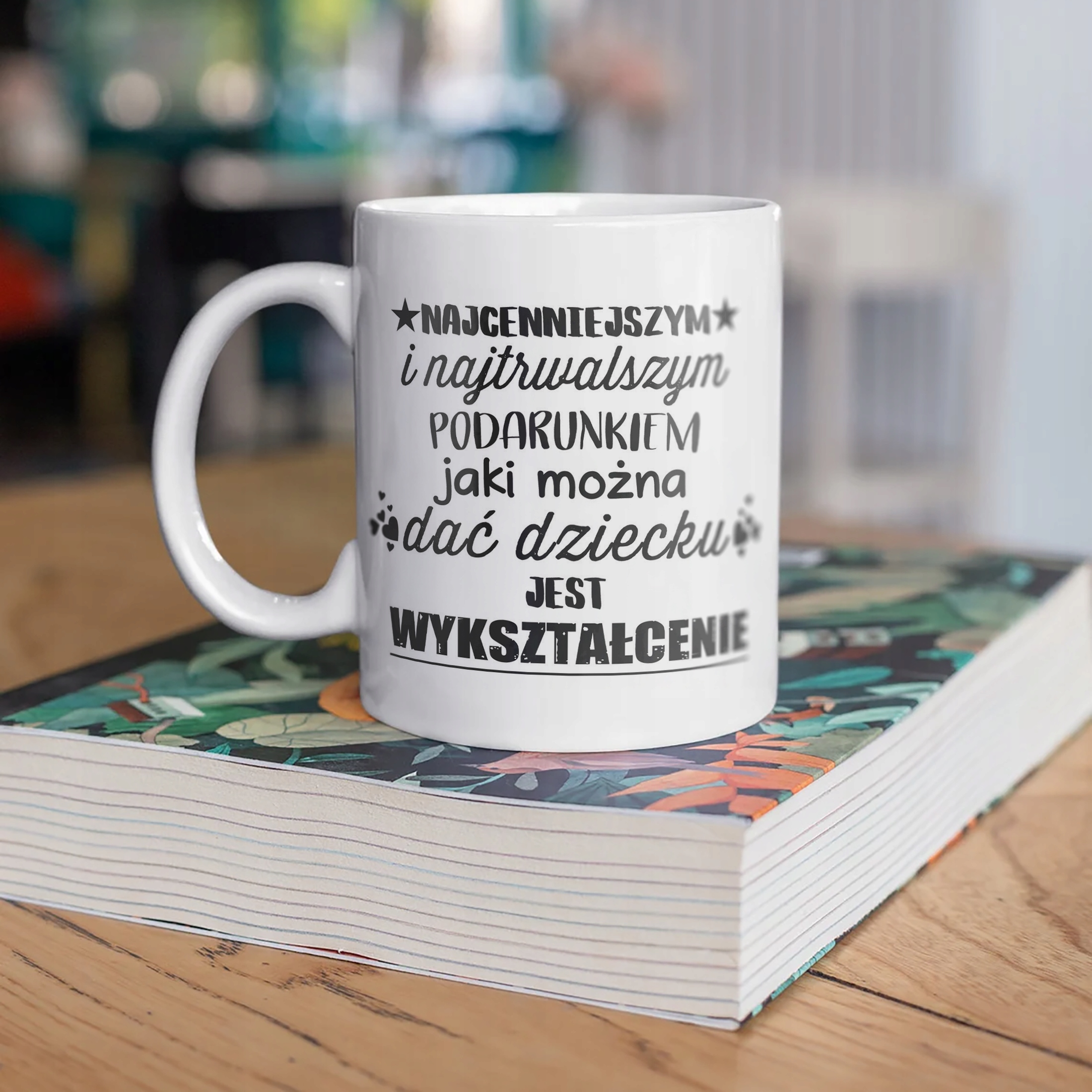Zestaw z okazji Dnia Nauczyciela Ręcznik Kubek Podkładka Prezent Upominek