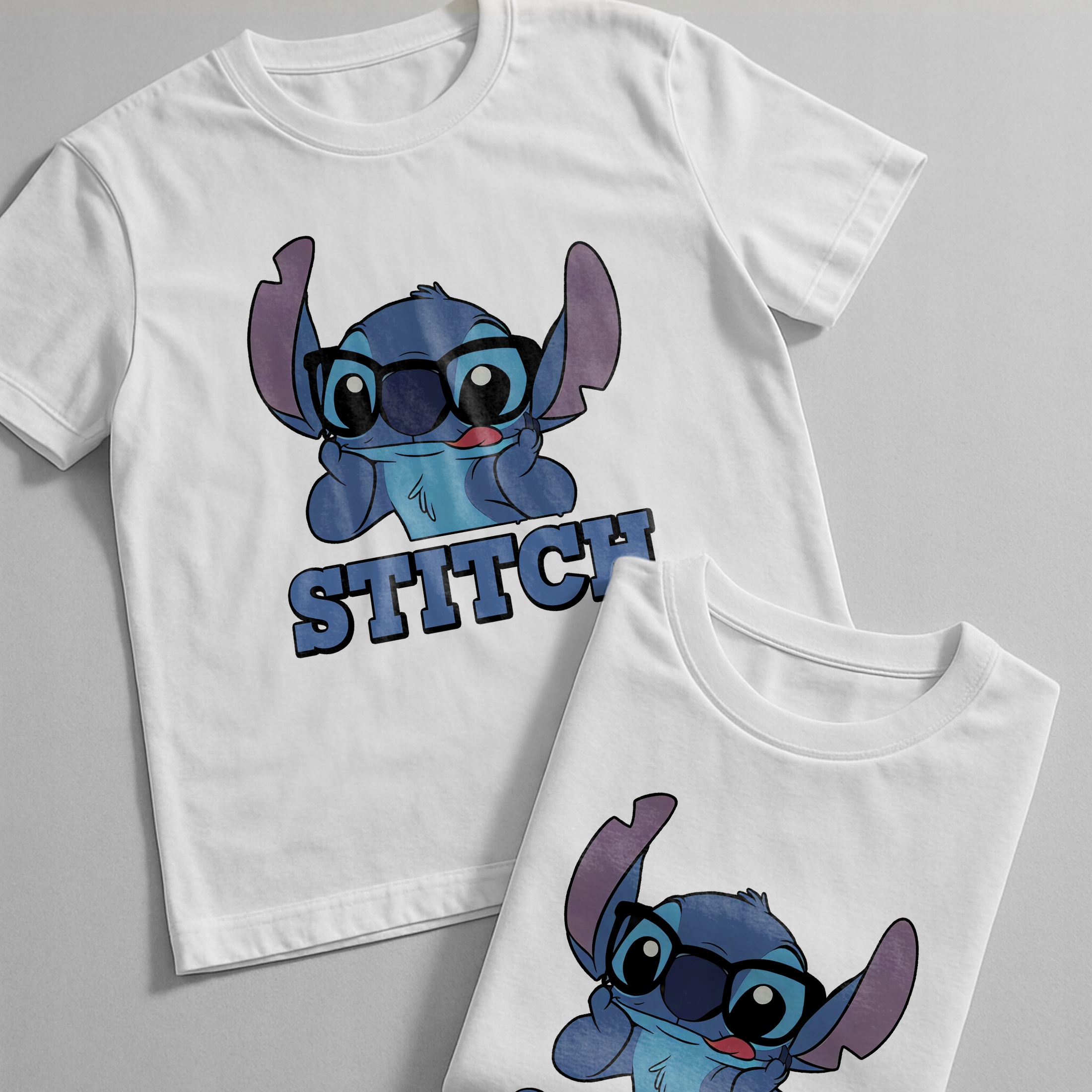 Koszulka biała dziecięca Stitch Lilo i Stich Dla Fanów