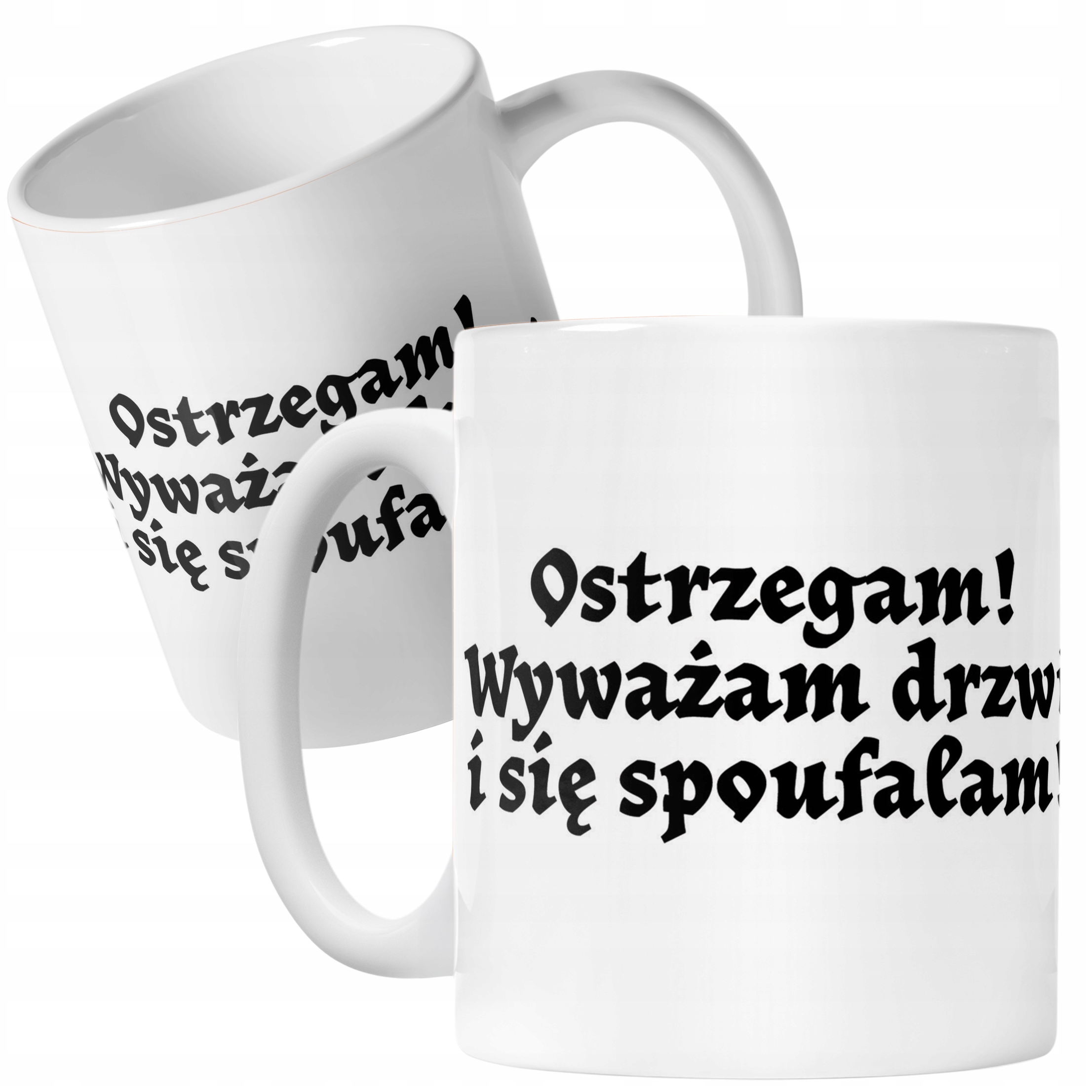 Kubek ceramiczny 1670 Wyważam Drzwi Dla Fanów Serialu Prezent