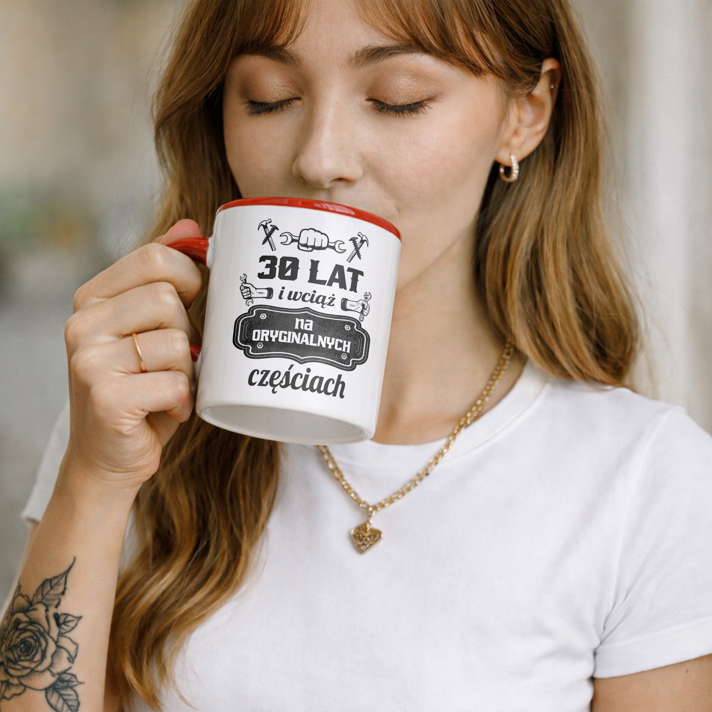 Kubek Czerwony 30 Lat i Wciąż Na Oryginalnych Częściach Urodziny