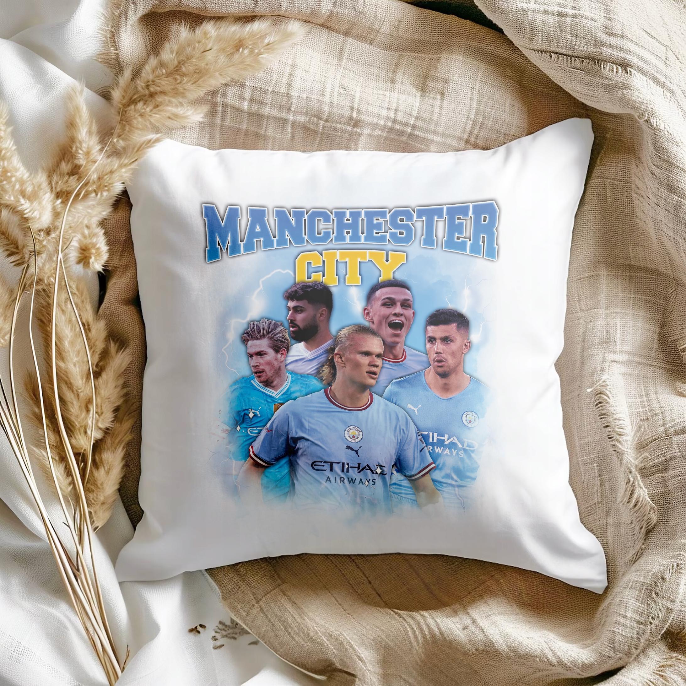 Poduszka 38x38cm Manchester City Haaland De Bruyne Foden