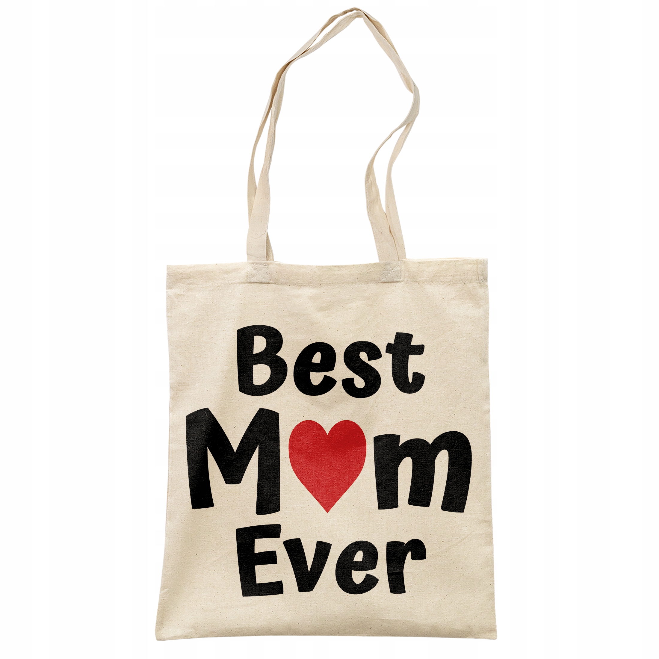 Torba bawełniana na zakupy Best Mom Ever Dzień Matki Prezent