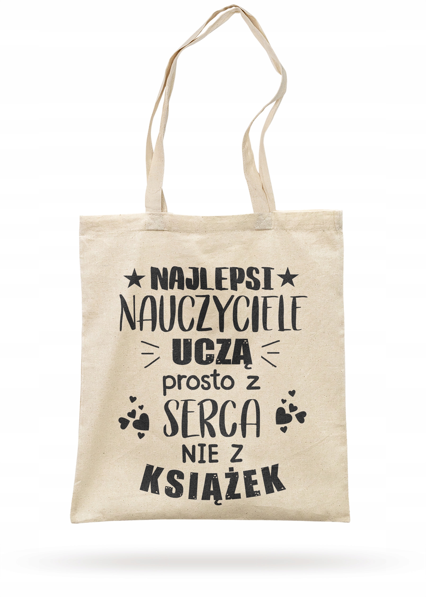 Torba bawełniana z dnem Dzień Nauczyciela Dla Nauczyciela Nauczycielki