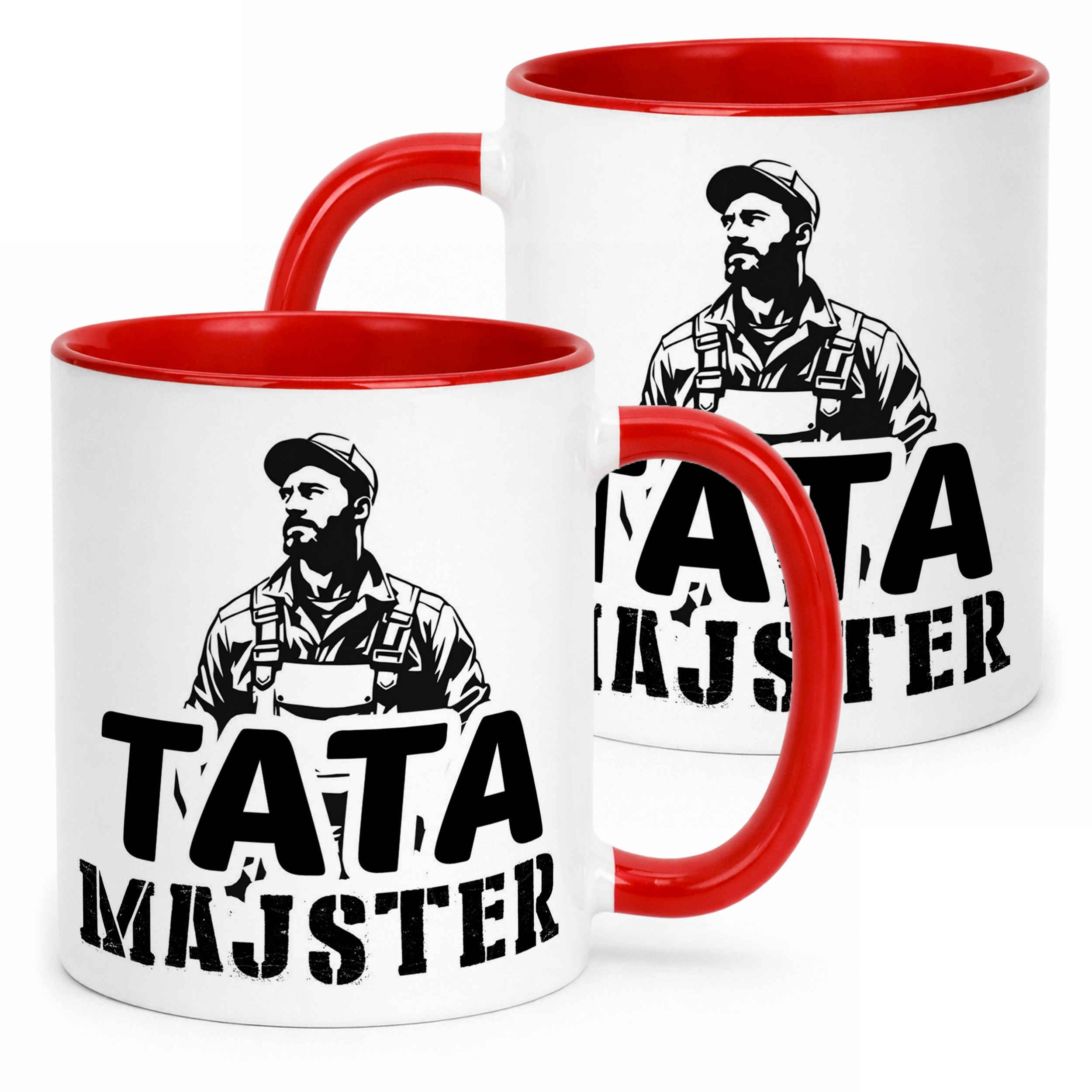 Kubek ceramiczny Dzień Ojca Dla Taty Tata Majster Prezent