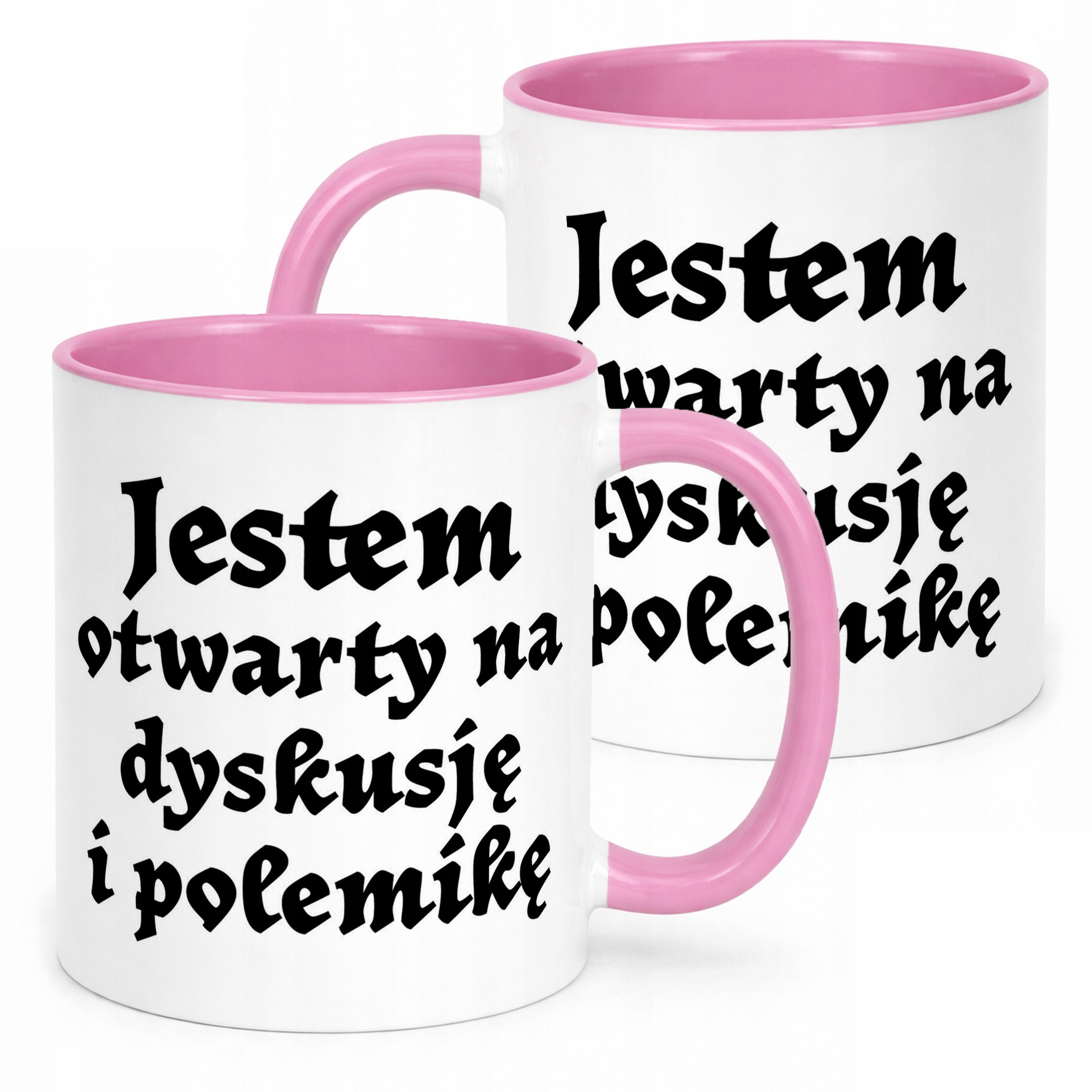 Kubek Różowy 1670 Jestem Otwarty Dla Fanów Serialu Prezent