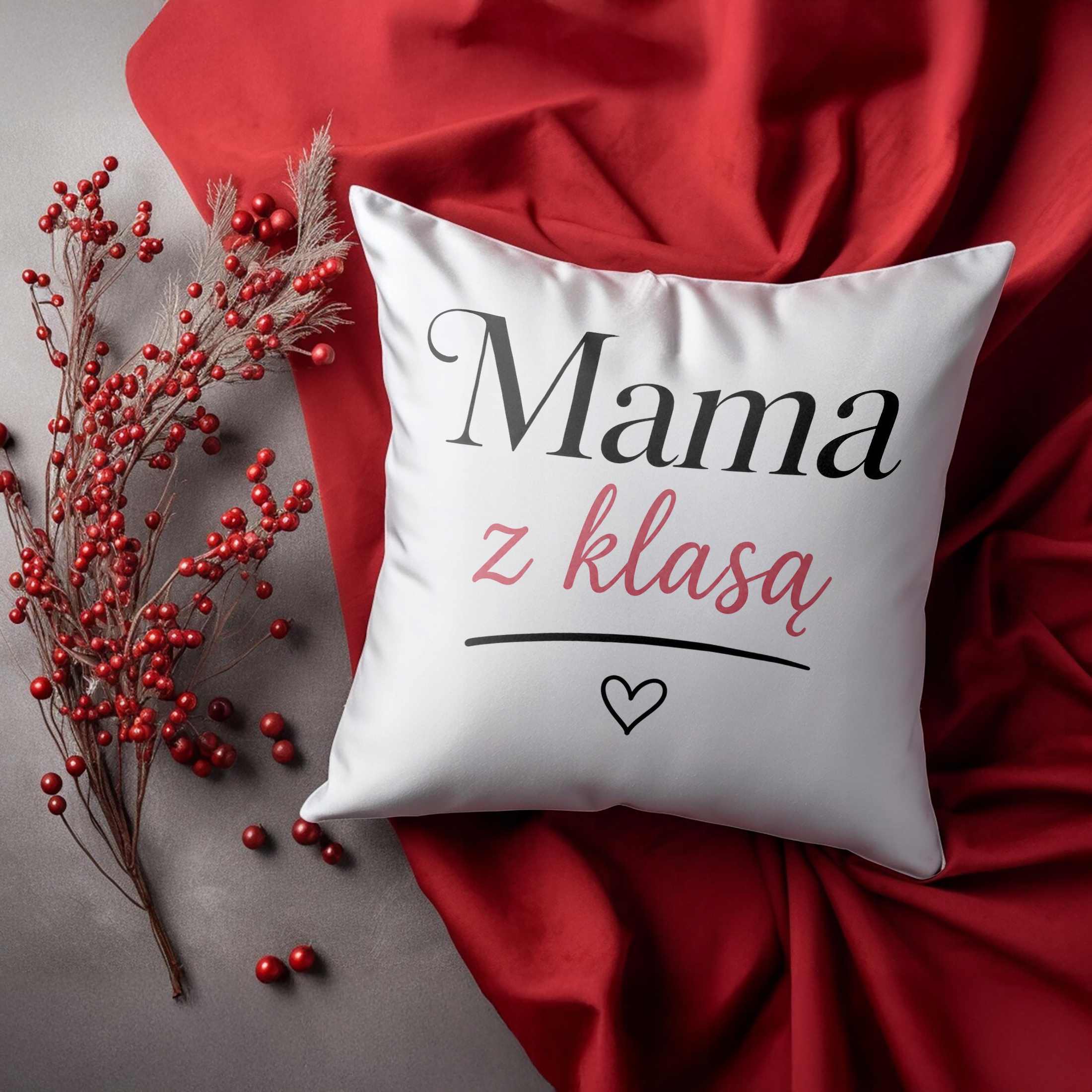 Dzień Matki prezent dla mamy poduszka 38x38cm pomysł na prezent dla mamy