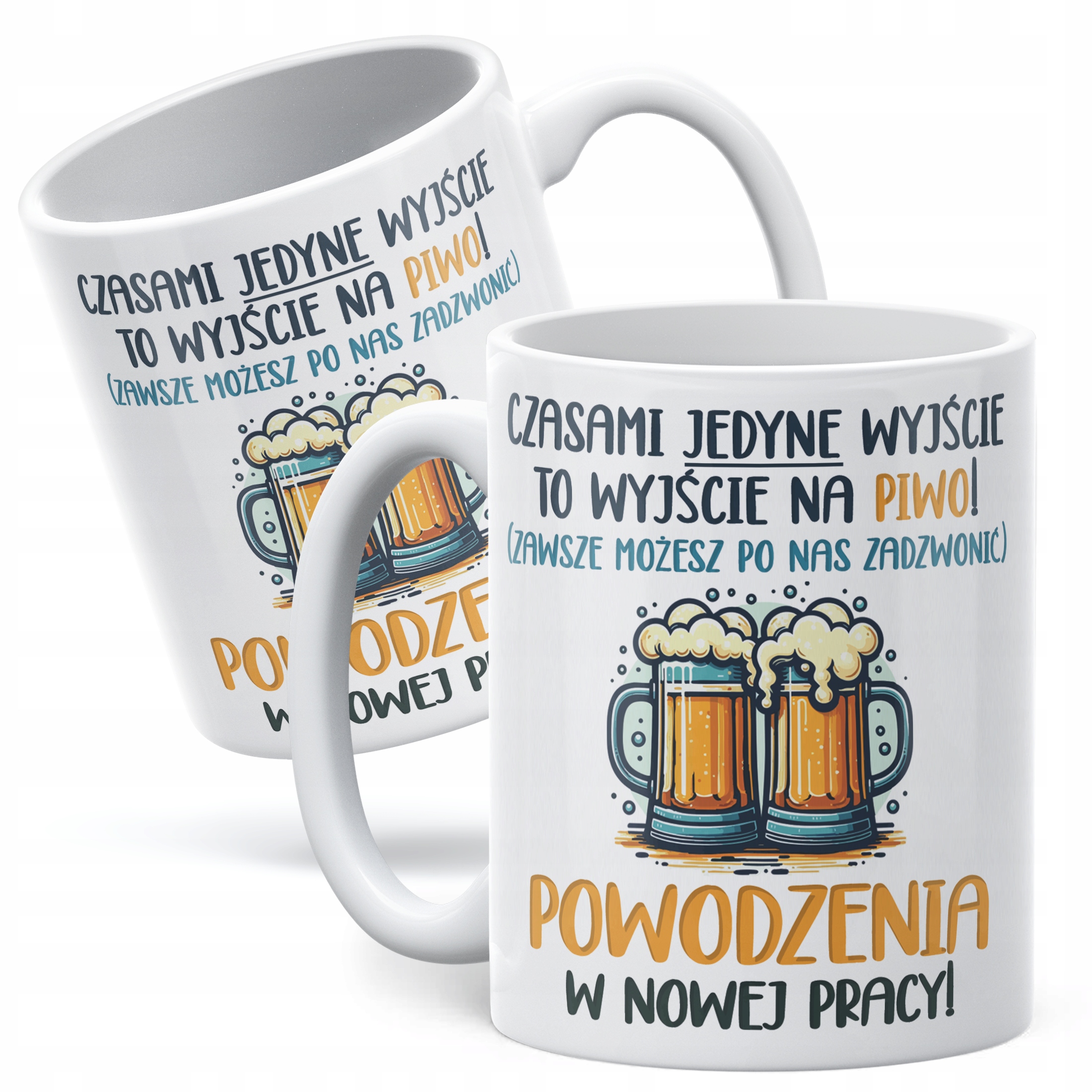 Kubek ceramiczny Pożeganie Odejście z Pracy Dla Kolegi Koleżanki Prezent
