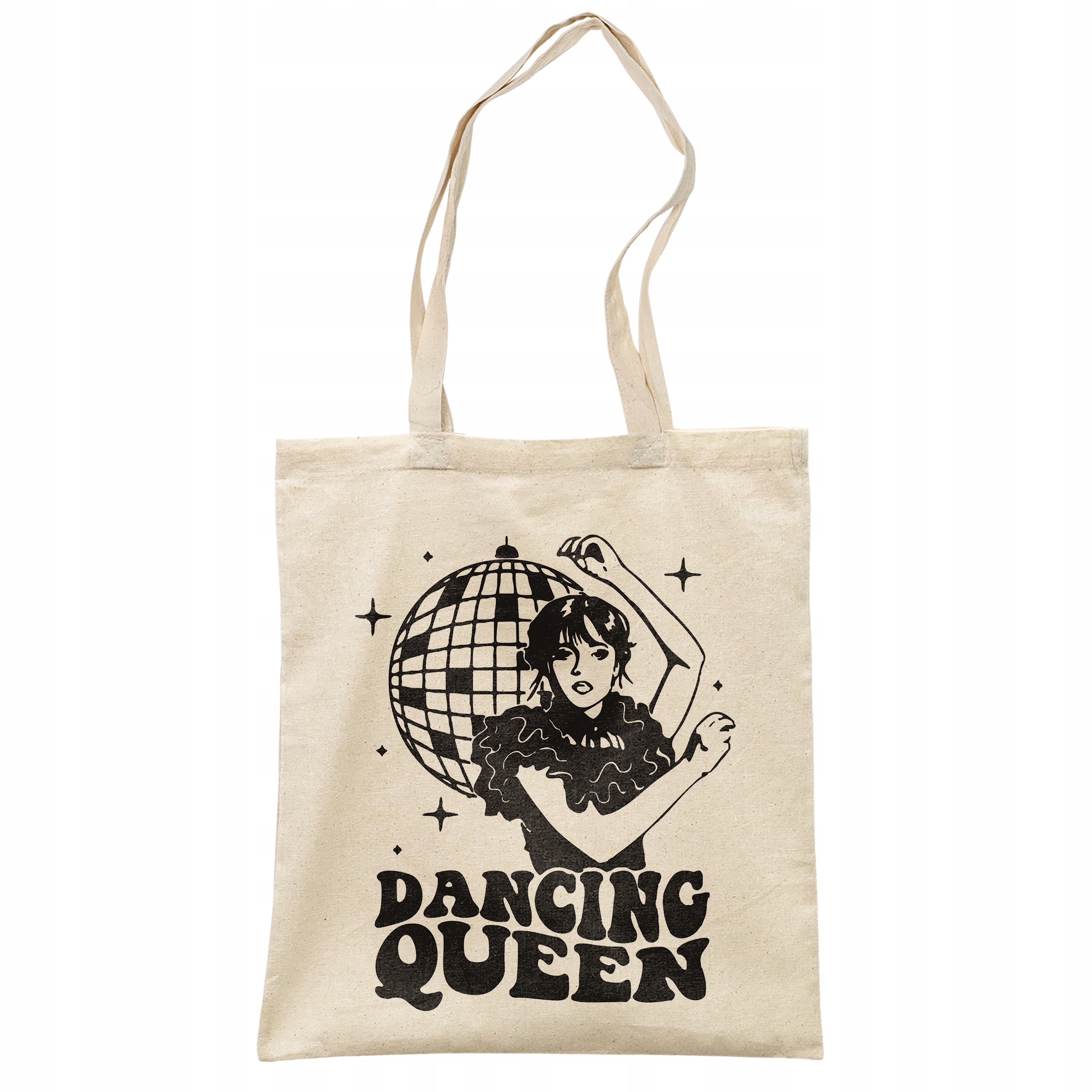Torba bawełniana na zakupy Wednesday Dancing Queen Dla Fanów Serialu