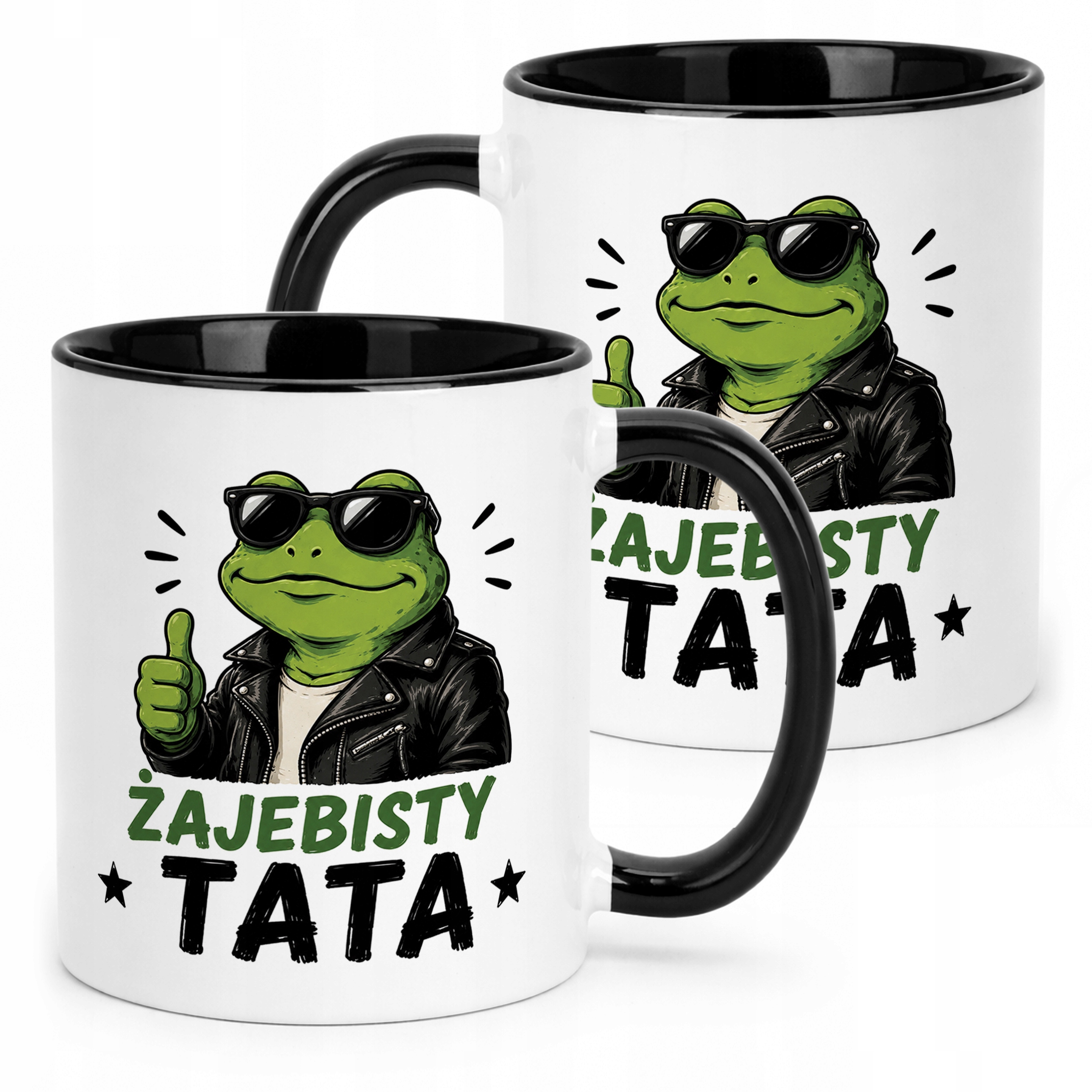 Kubek Czarny Dzień Ojca prezent dla taty miły upominek