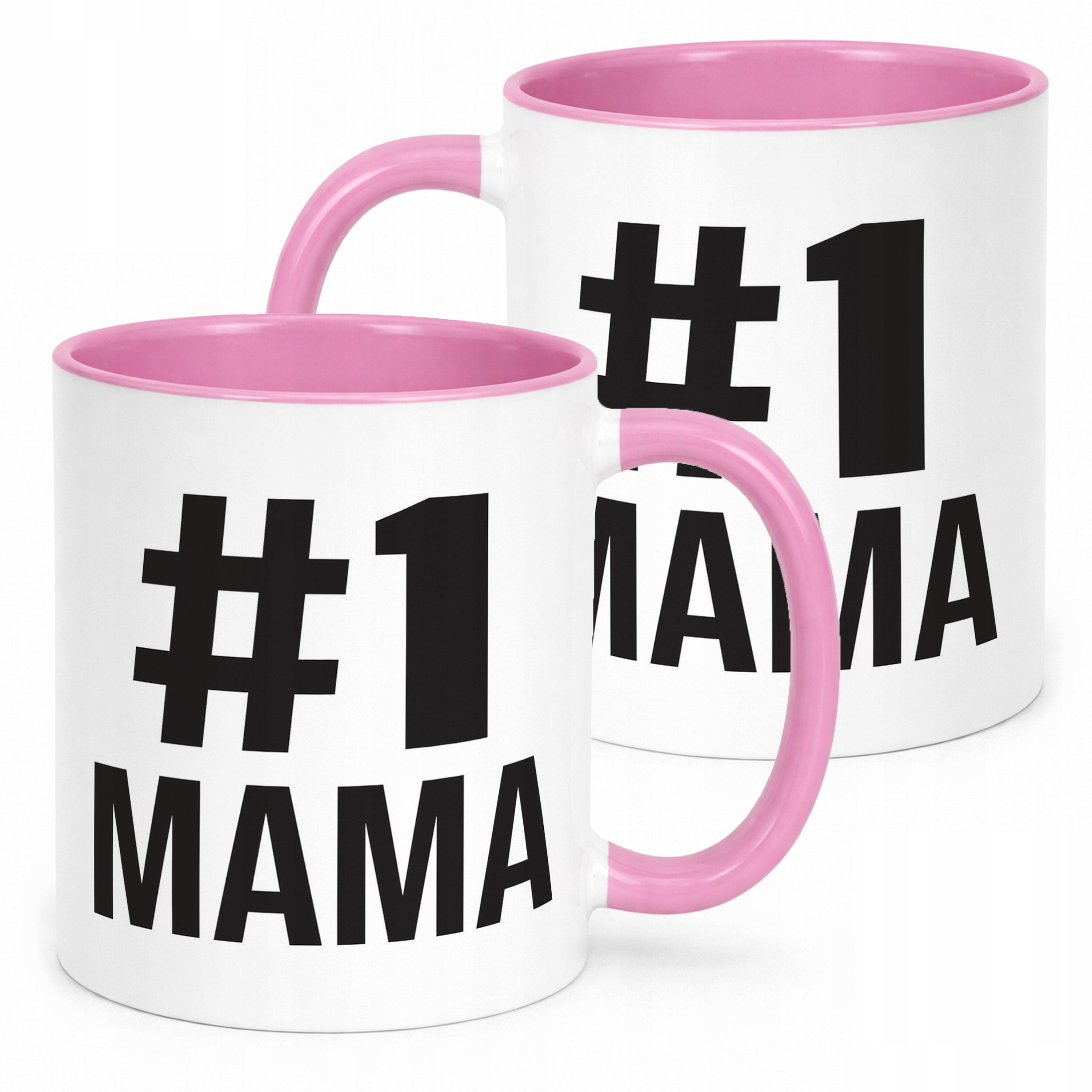 Kubek Różowy Dzień Matki 1# MAMA Prezent Upominek Dla Mamy
