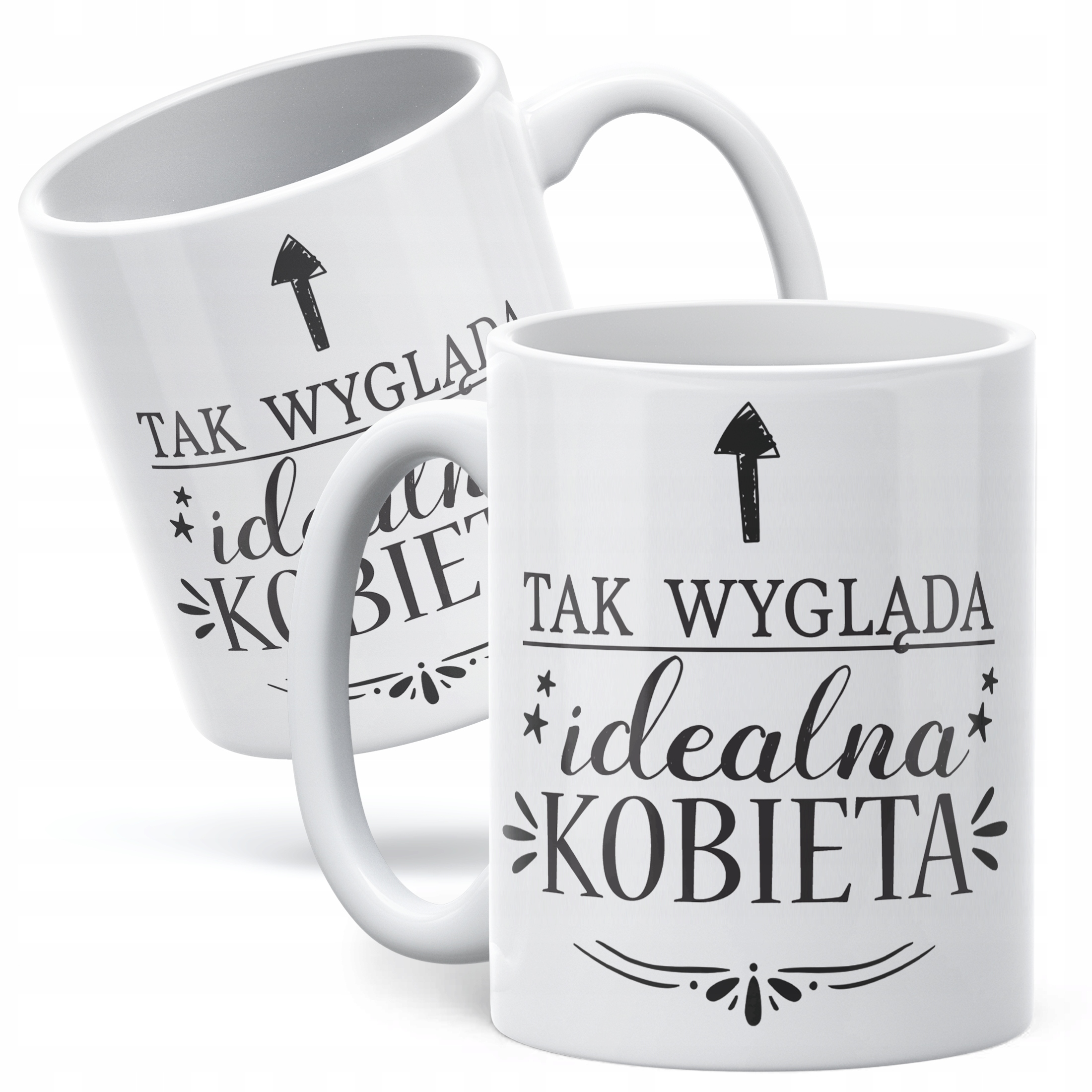Kubek ceramiczny Dzień Kobiet Tak wygląda Idealna Kobieta Prezent Kobiety