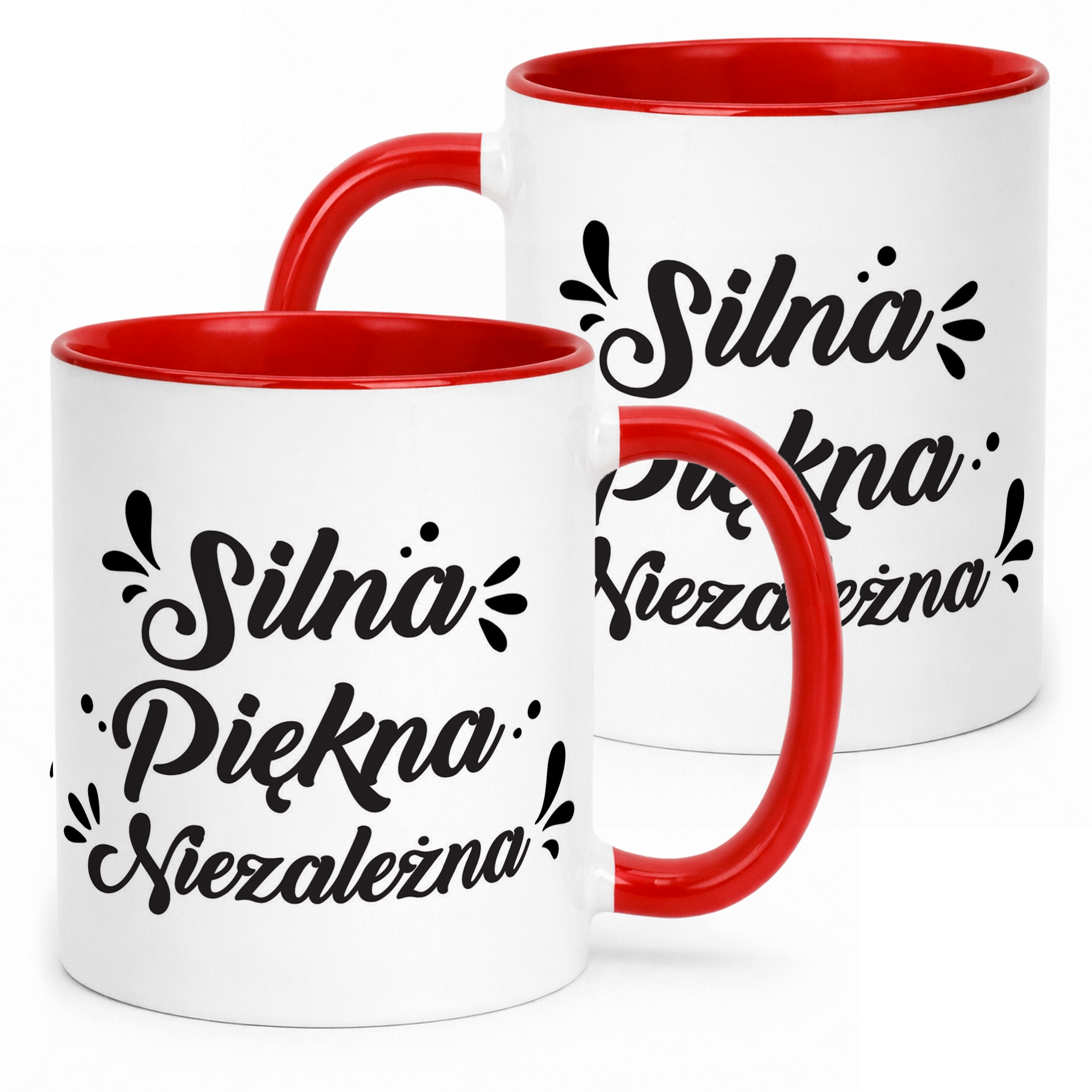 Kubek Czerwony Dzień Kobiet Dla Kobiety Dziewczyny Prezent Upominek