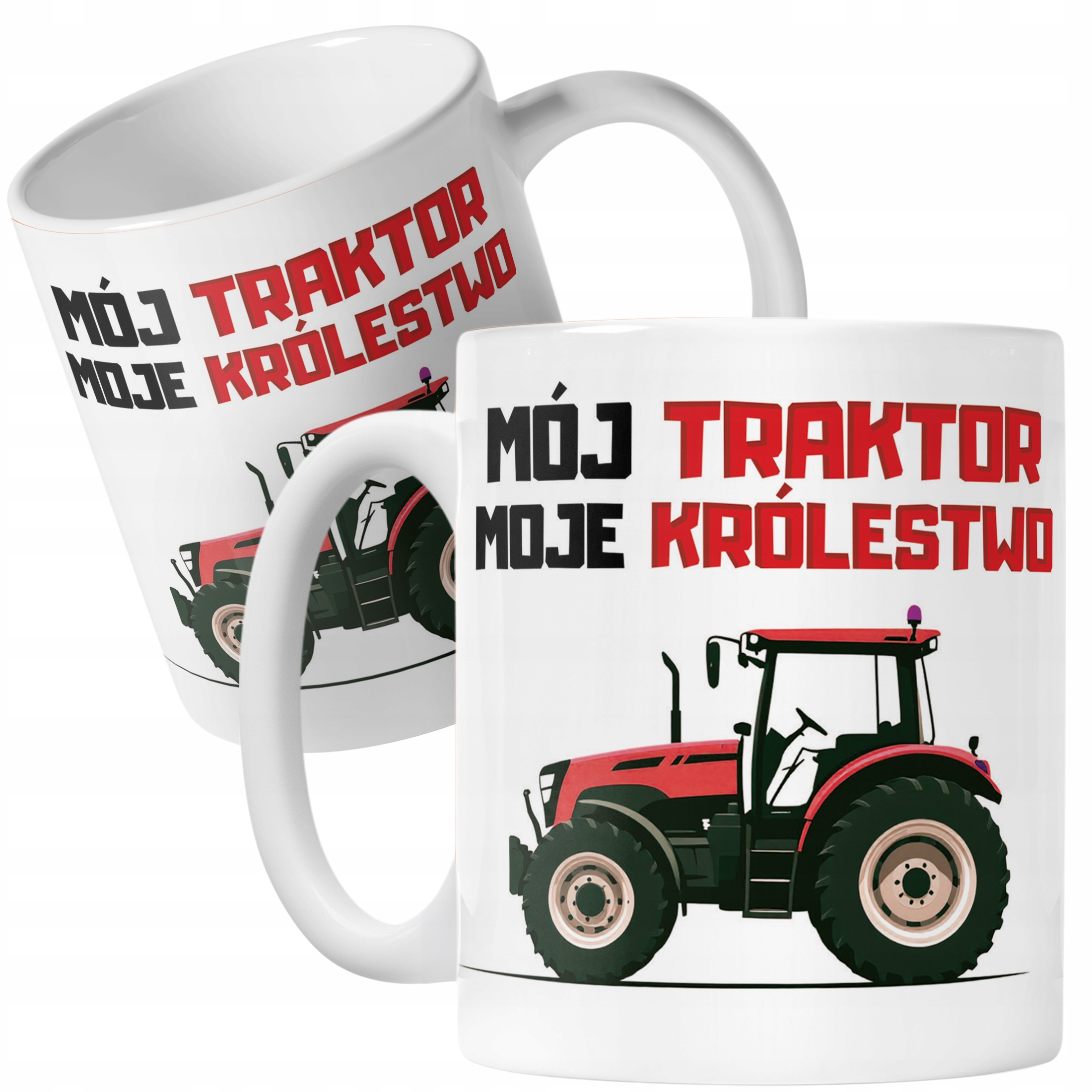 Kubek ceramiczny Rolnik Dla Rolnika Traktor Zabawny Prezent Upominek