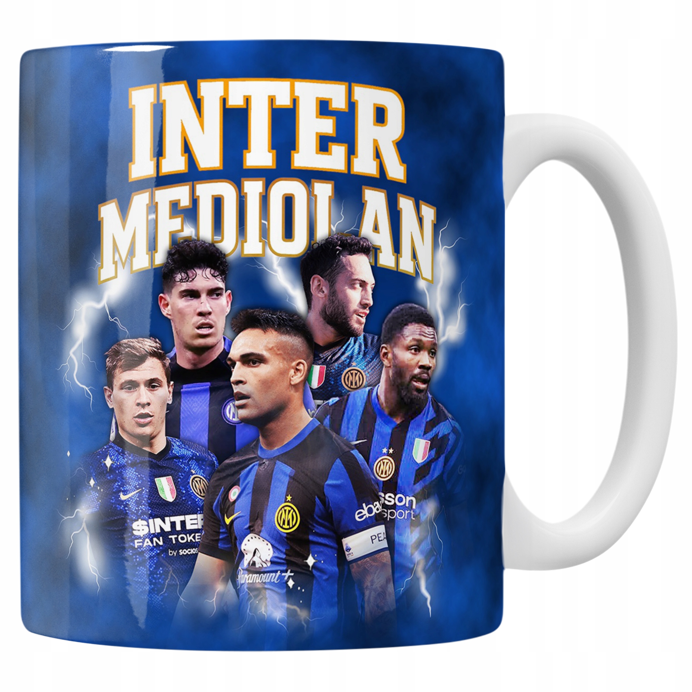 Kubek ceramiczny Inter Mediolan Martínez Barella Thuram Çalhanoglu
