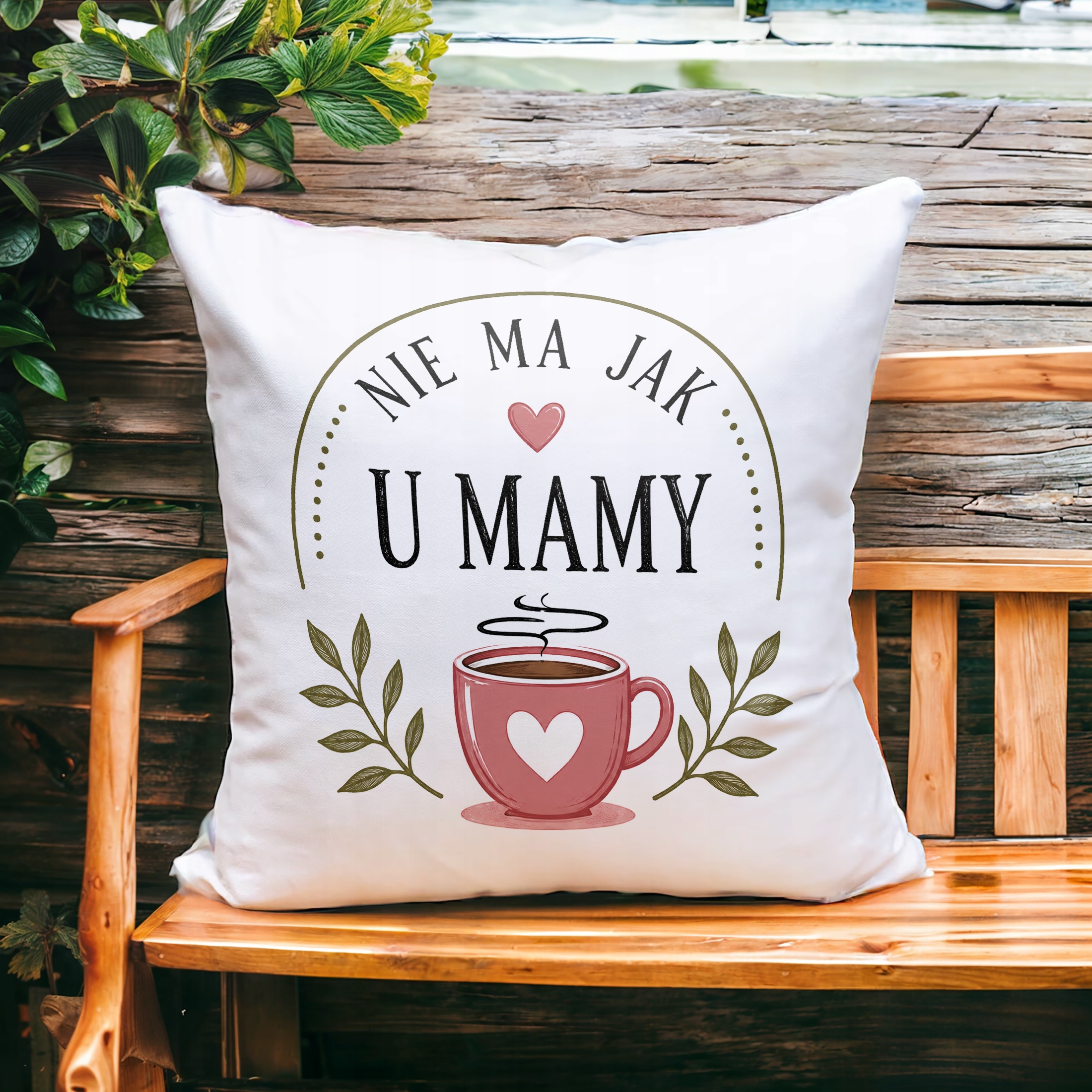 Poduszka 38x38cm prezent dla mamy na Dzień Matki prezent dla mamusi