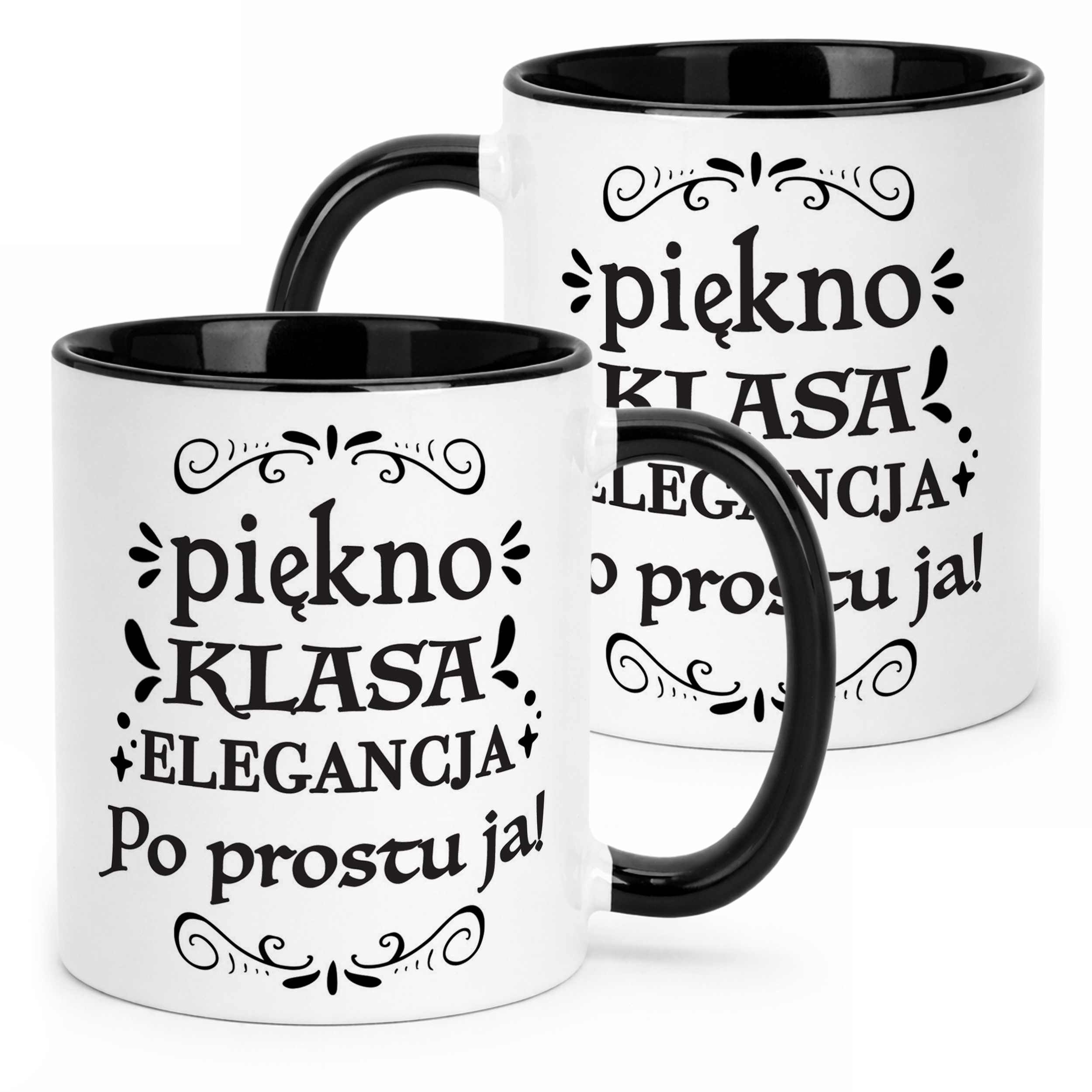 Kubek Czarny Dzień Kobiet Dla Kobiety Dziewczyny Prezent Upominek