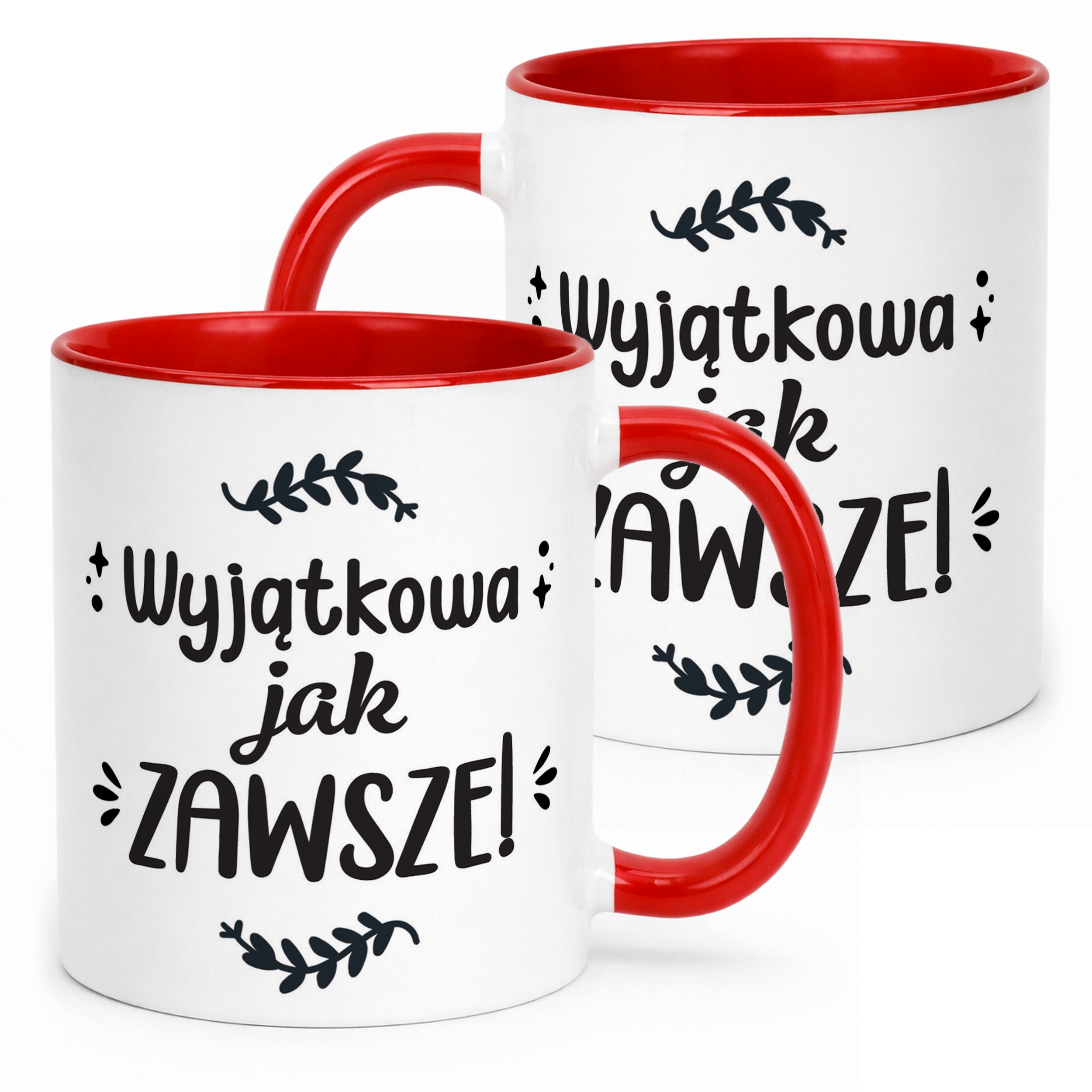 Kubek Czerwony Dzień Kobiet Dla Kobiety Dziewczyny Prezent Upominek