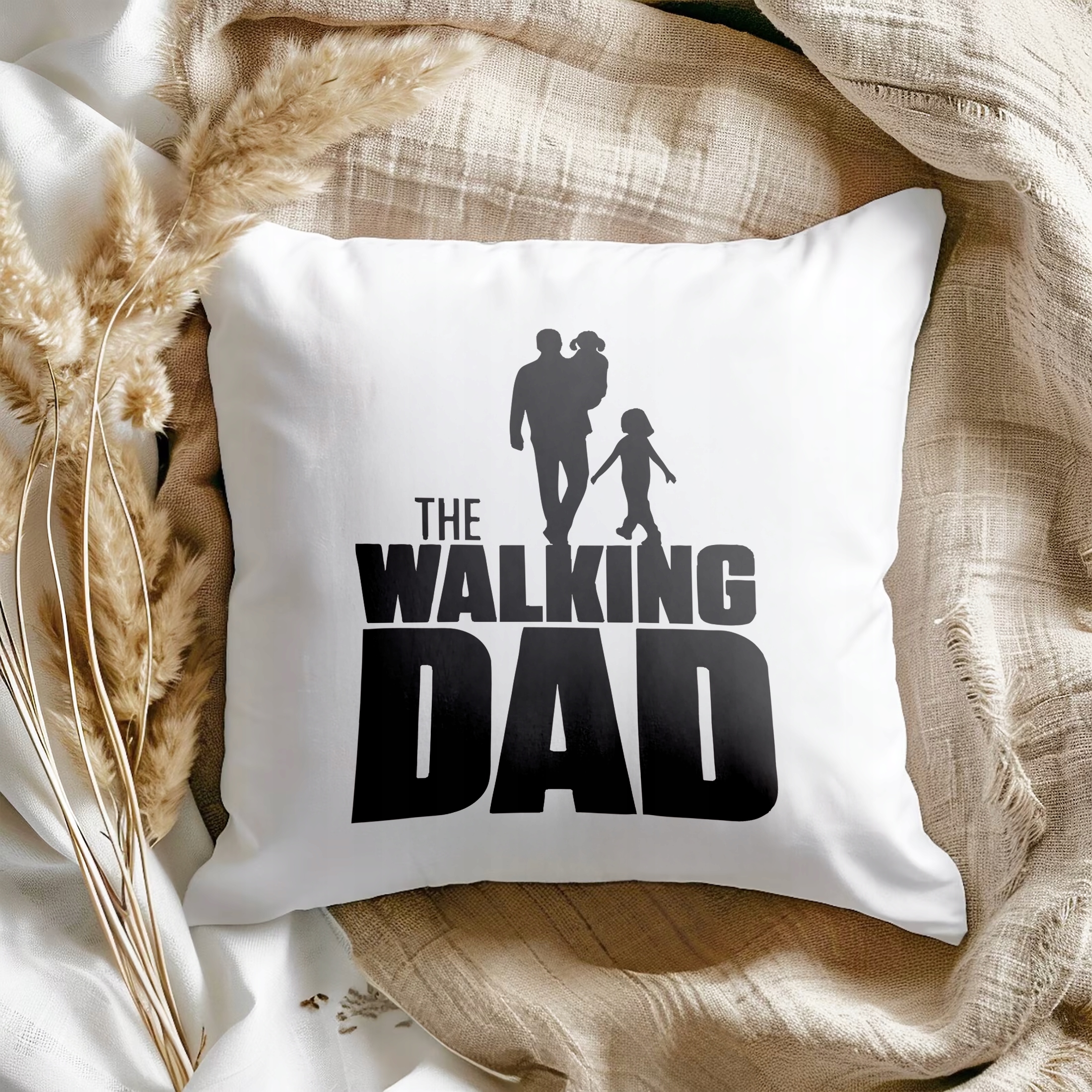 Zestaw Kubek + Poduszka Dzień Ojca Dla Taty The Walking Dad Prezent