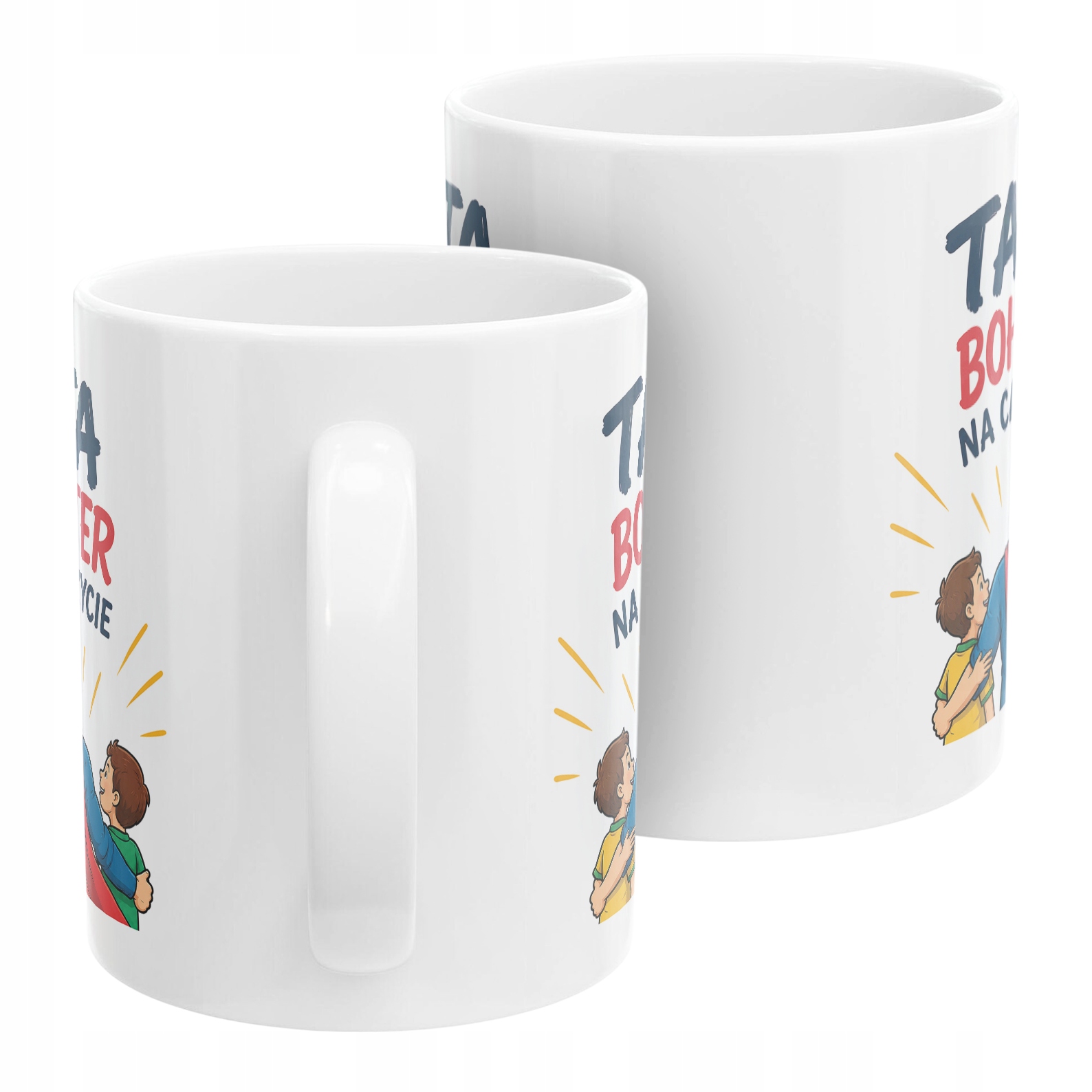 Kubek Ceramiczny prezent na Dzień Ojca praktyczny upominek