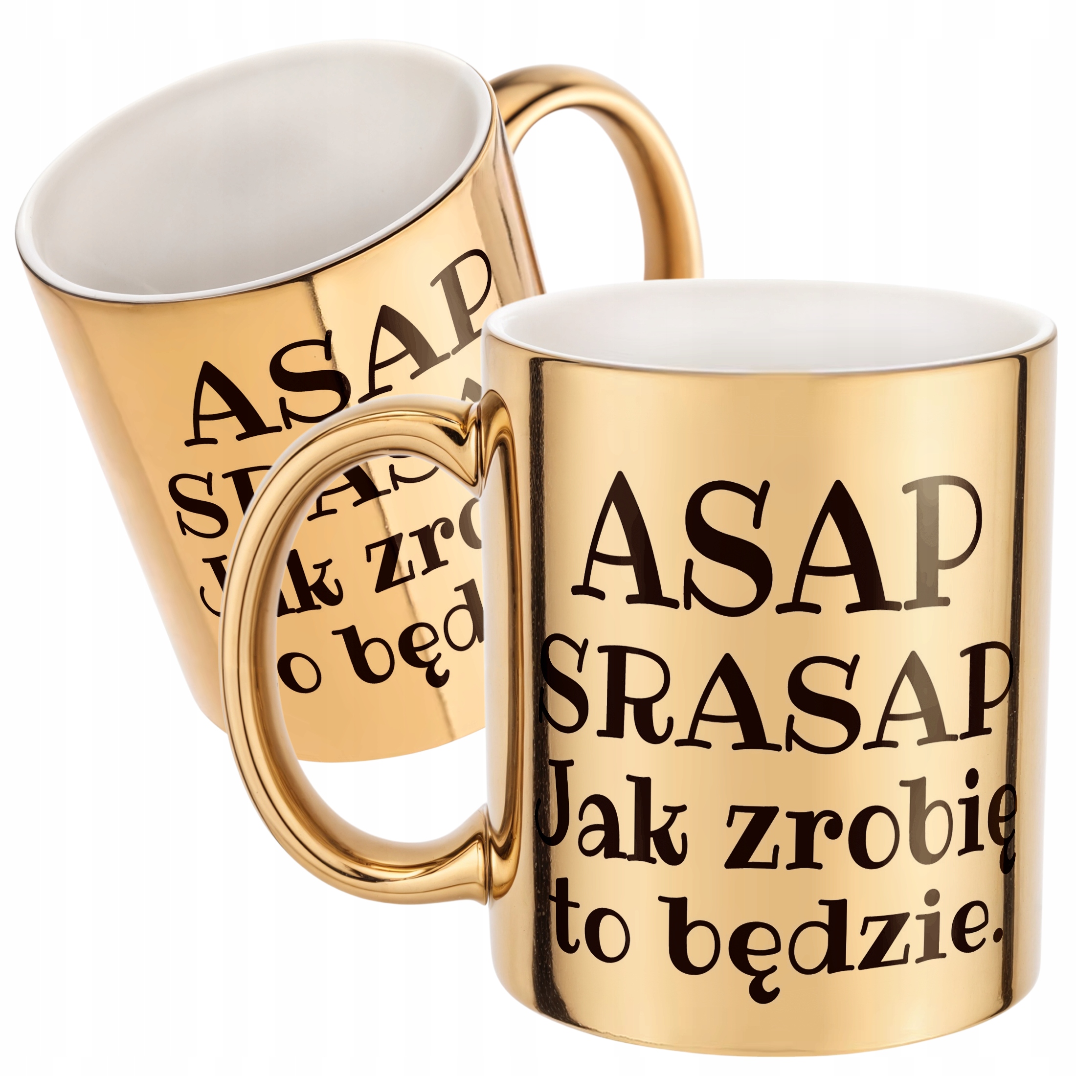 Złoty Kubek ASAP SRASAP Śmieszny Zabawny Prezent