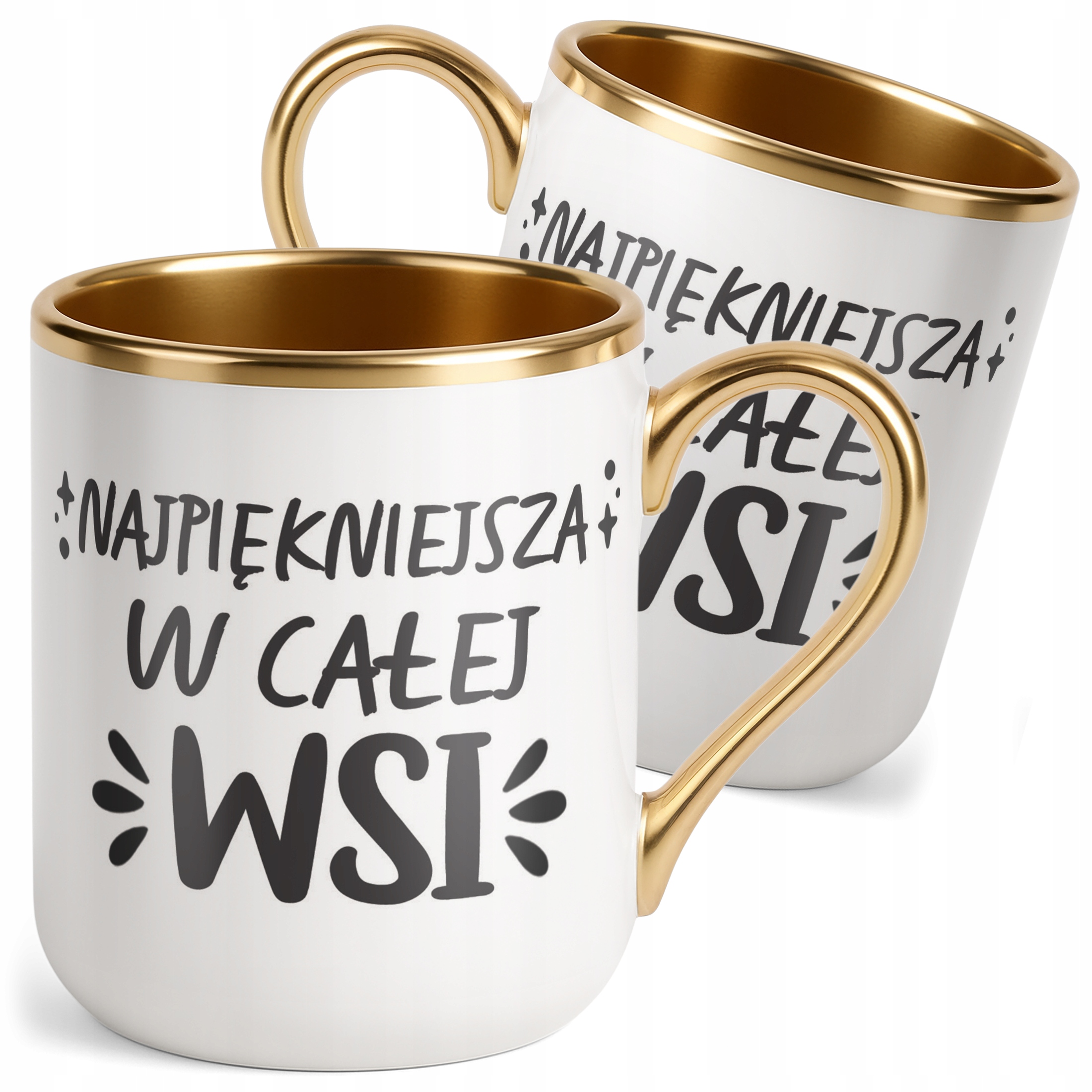 Kubek Premium Złoty Dzień Kobiet Zabawny Prezent Upominek Dla Kobiety