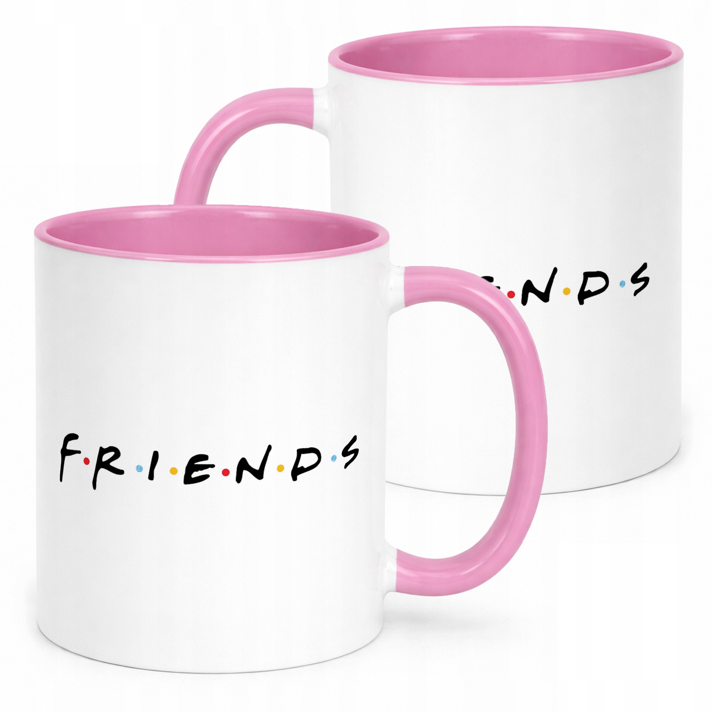 Kubek Różowy Friends Przyjaciele Dla Fanów Serialu Prezent Upominek