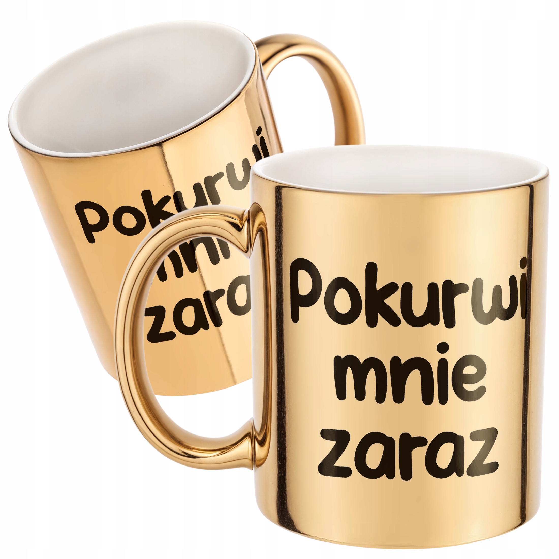 Złoty Kubek Pok**wi Mnie Zaraz Śmieszny Zabawny Prezent