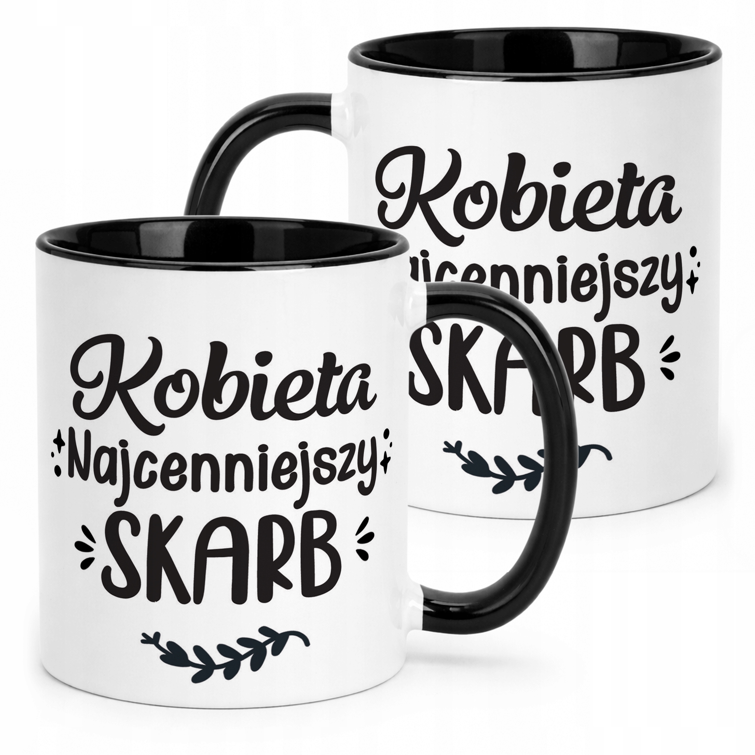 Kubek Czarny Dzień Kobiet Dla Kobiety Dziewczyny Prezent Upominek