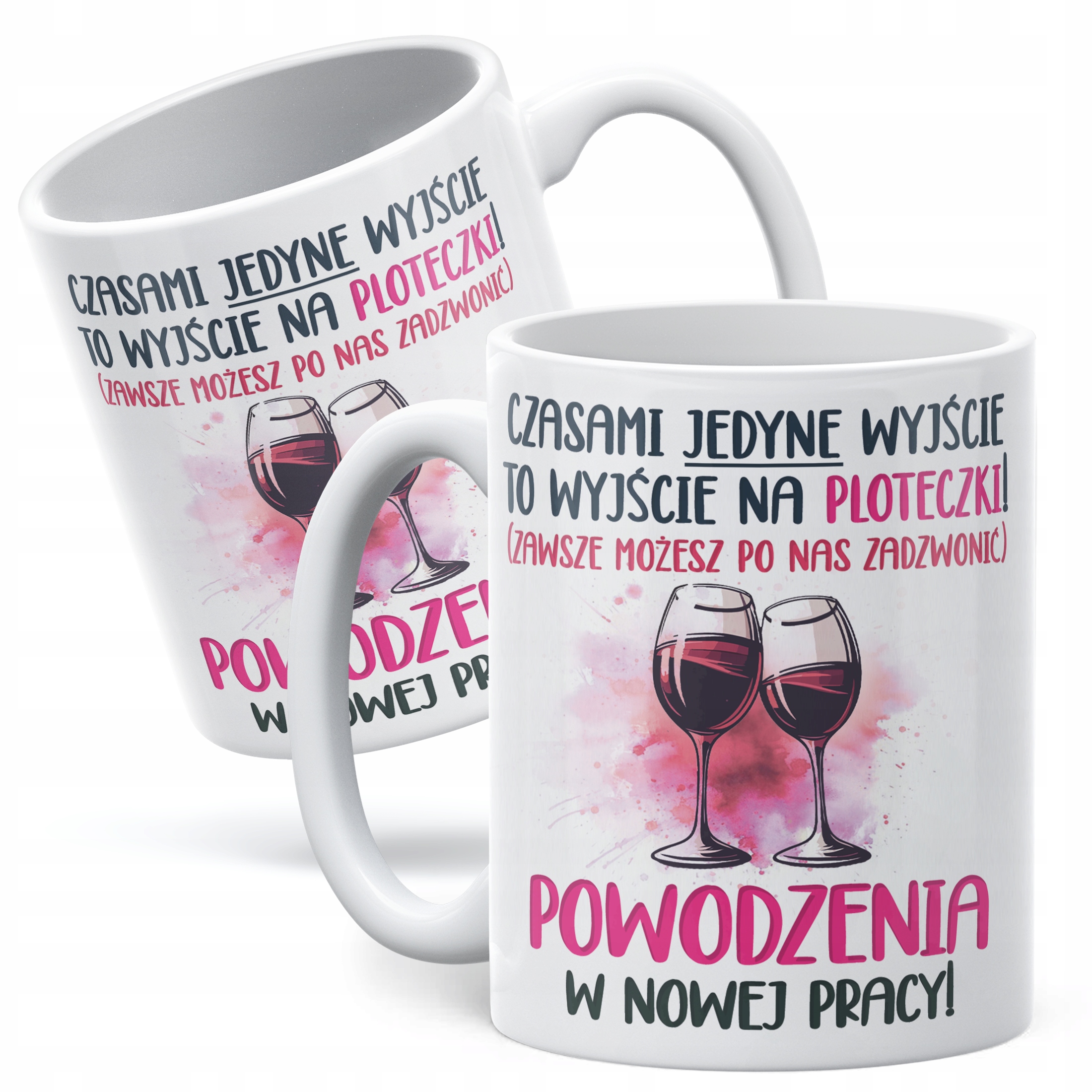Kubek ceramiczny Pożeganie Odejście z Pracy Dla Kolegi Koleżanki Prezent