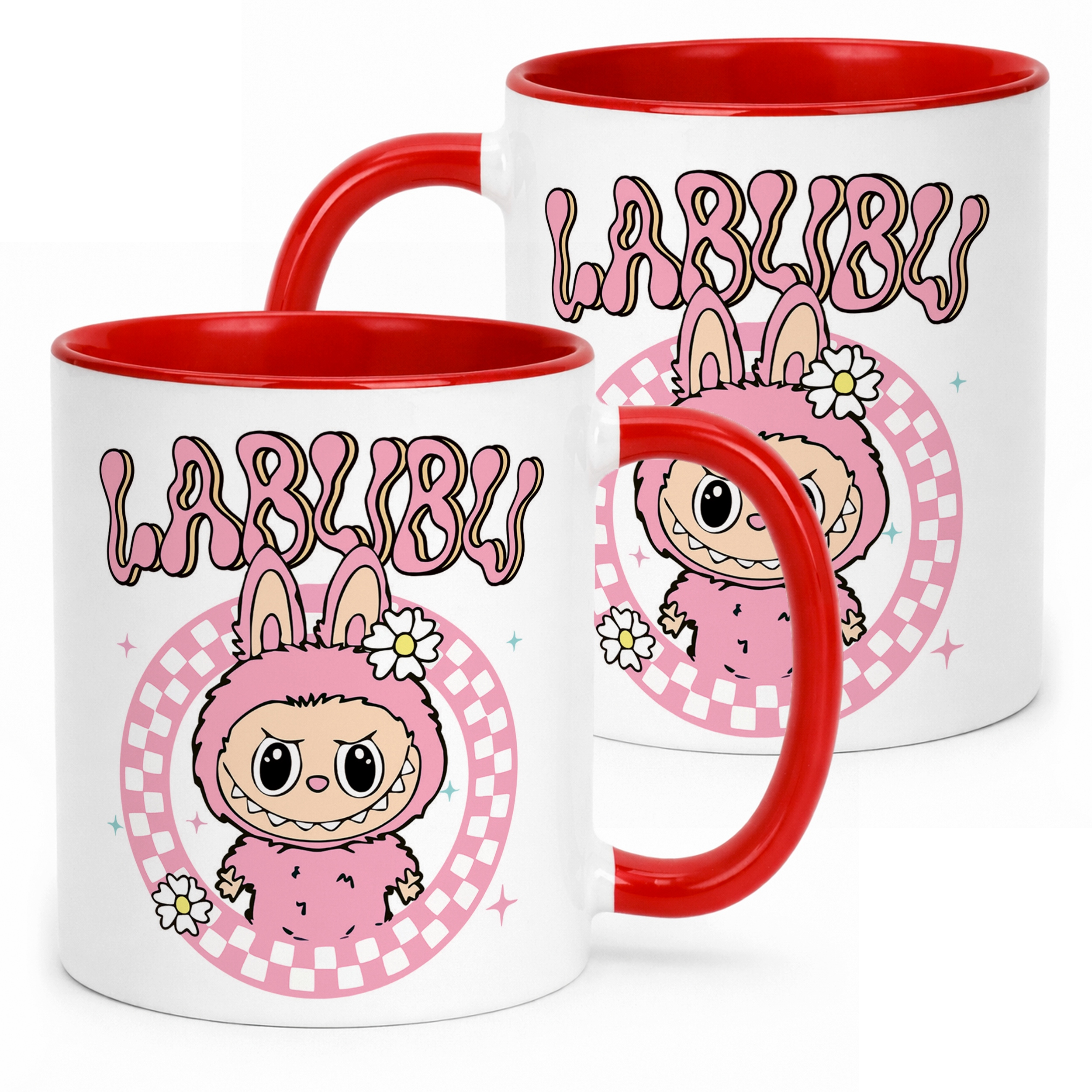 Kubek ceramiczny Labubu Dla Dzieci Prezent Urocze Potworki