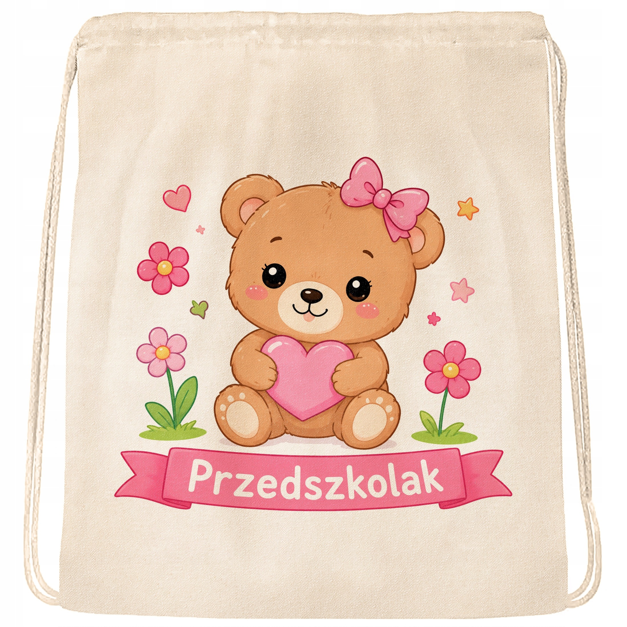 Zestaw Plecak Worek Kubek Emaliowany Z Nadrukiem Przedszkolak Szkoła