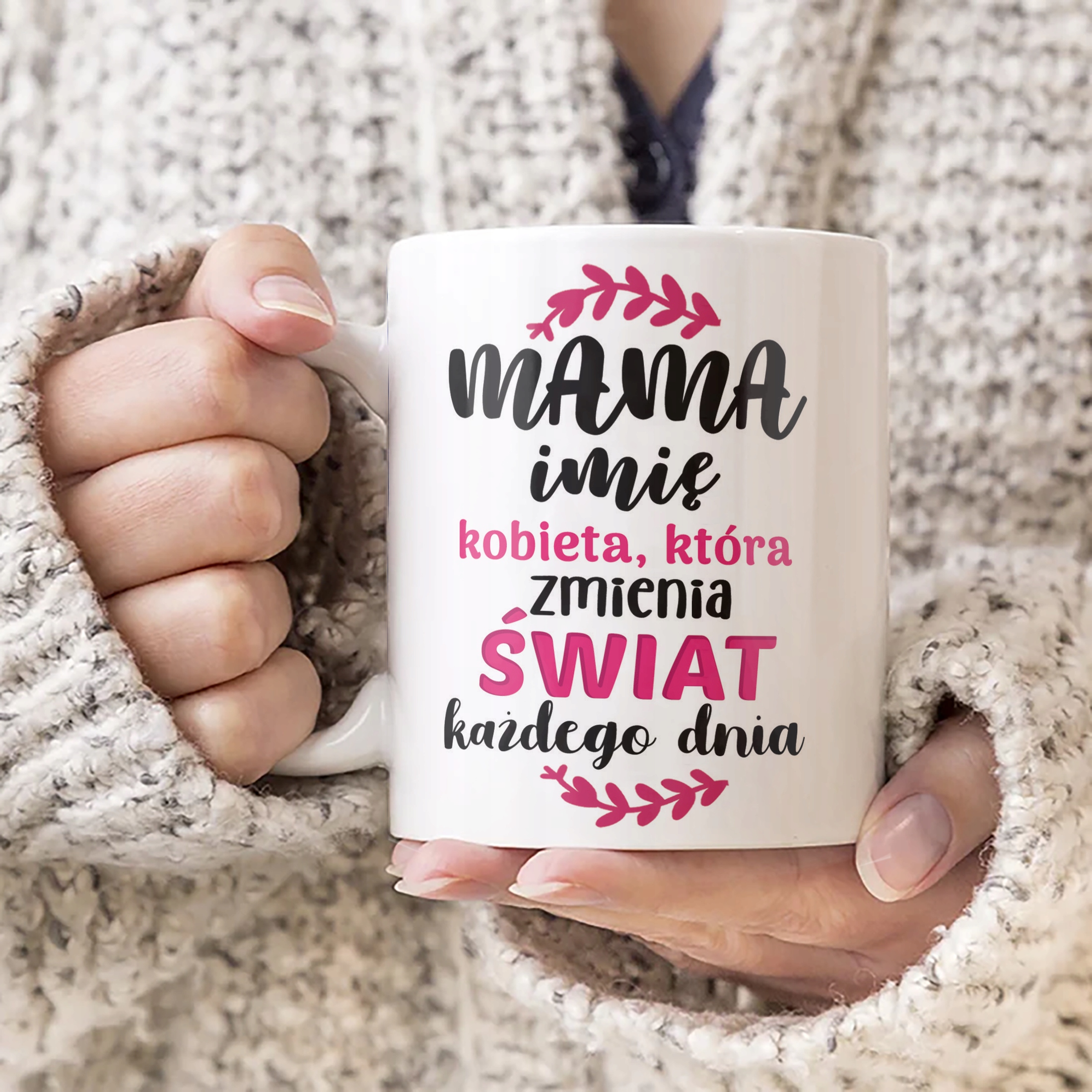 Kubek ceramiczny Personalizowany Dzień Matki Dla Mamy Prezent Upominek