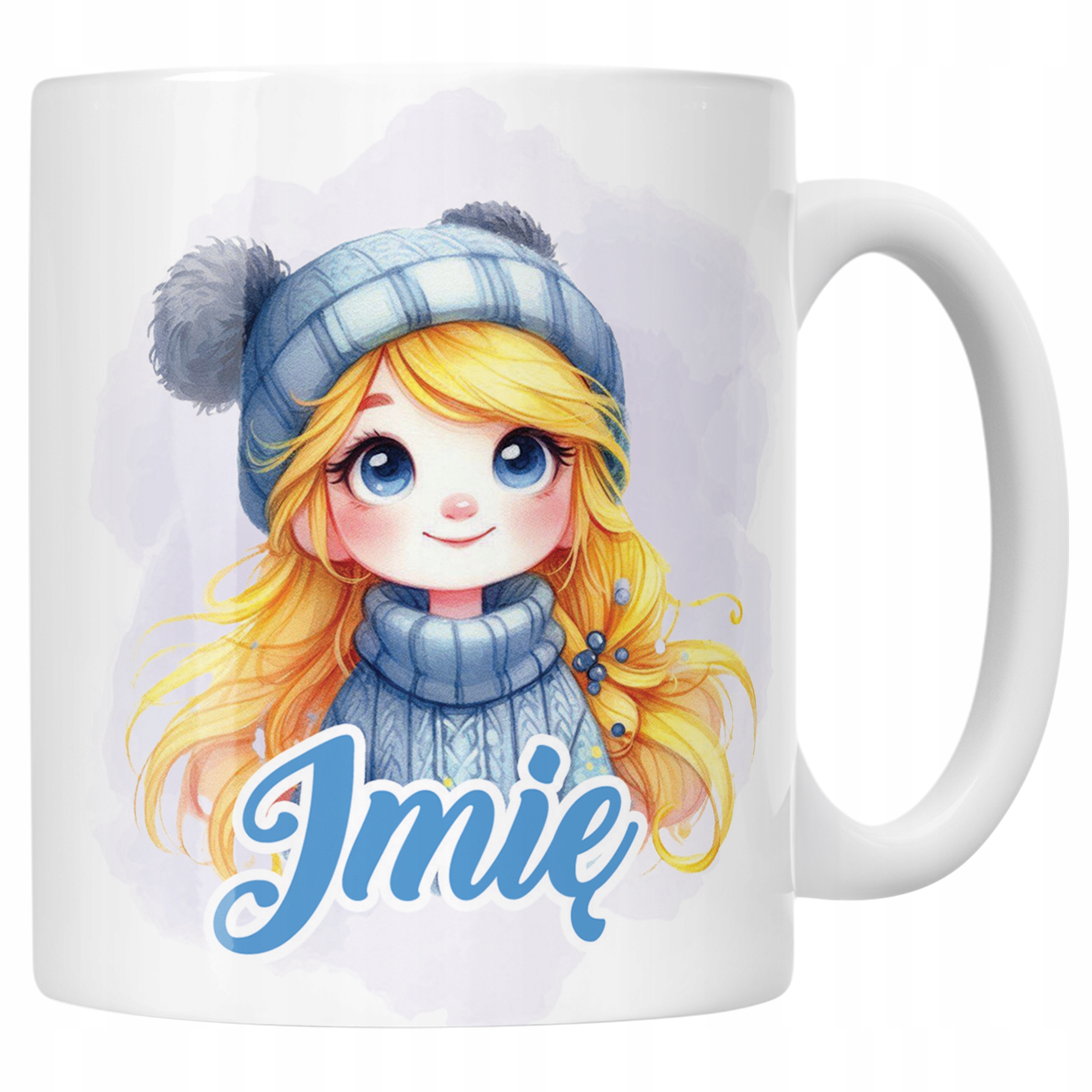 Kubek Ceramiczny Personalizowany Dzień Kobiet Dla Dziewczynki Prezent