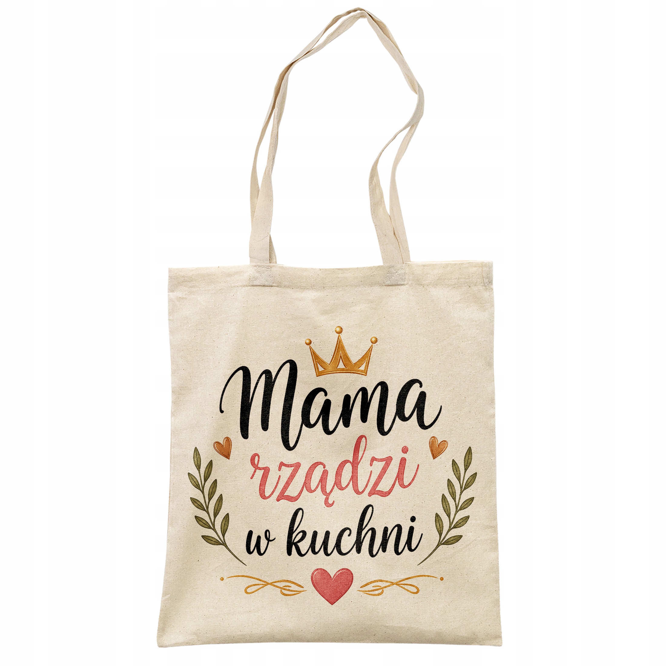 Torba bawełniana premium dla mamy prezent na Dzień Matki uroczy upominek