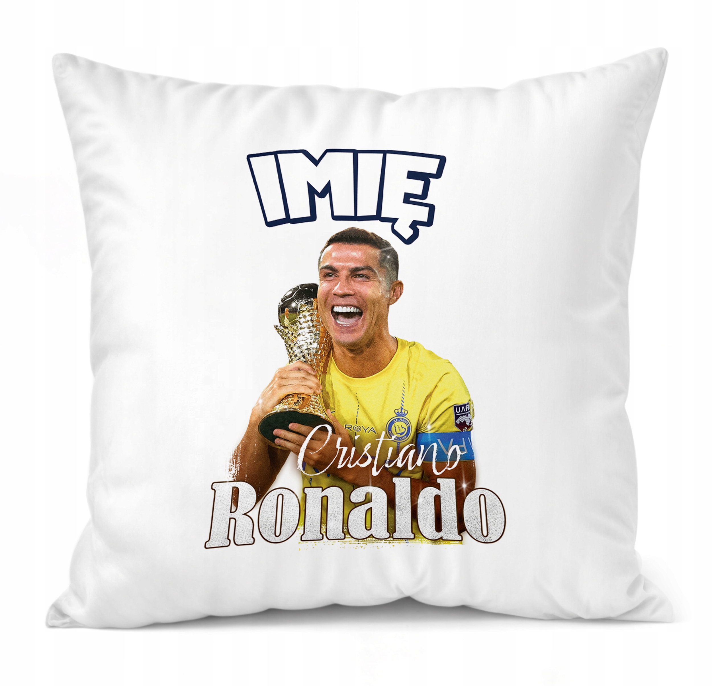 Zestaw personalizowany Kubek Piłkarski + Poduszka Cristano Ronaldo