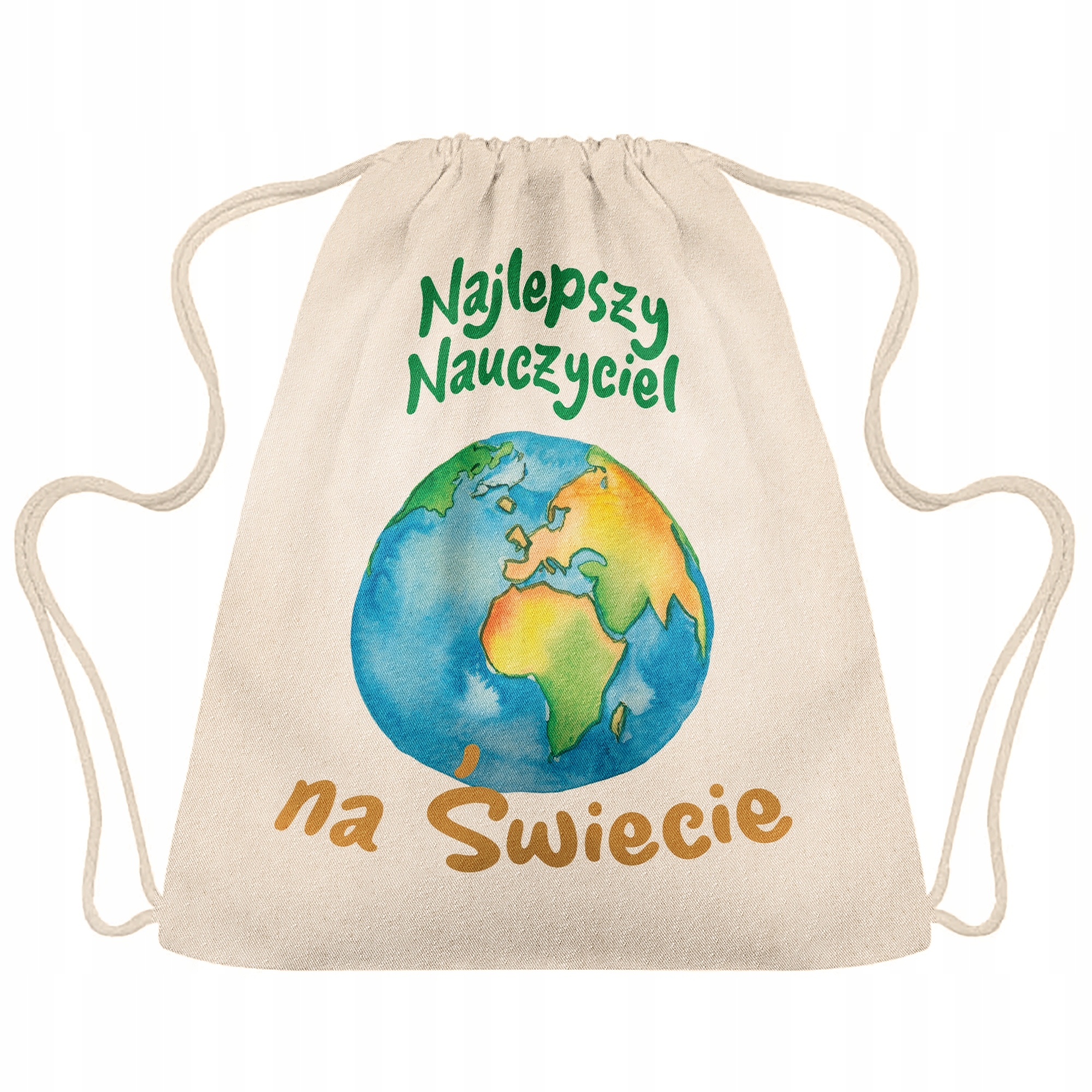 Plecak bawełniany super prezent na dzień nauczyciela