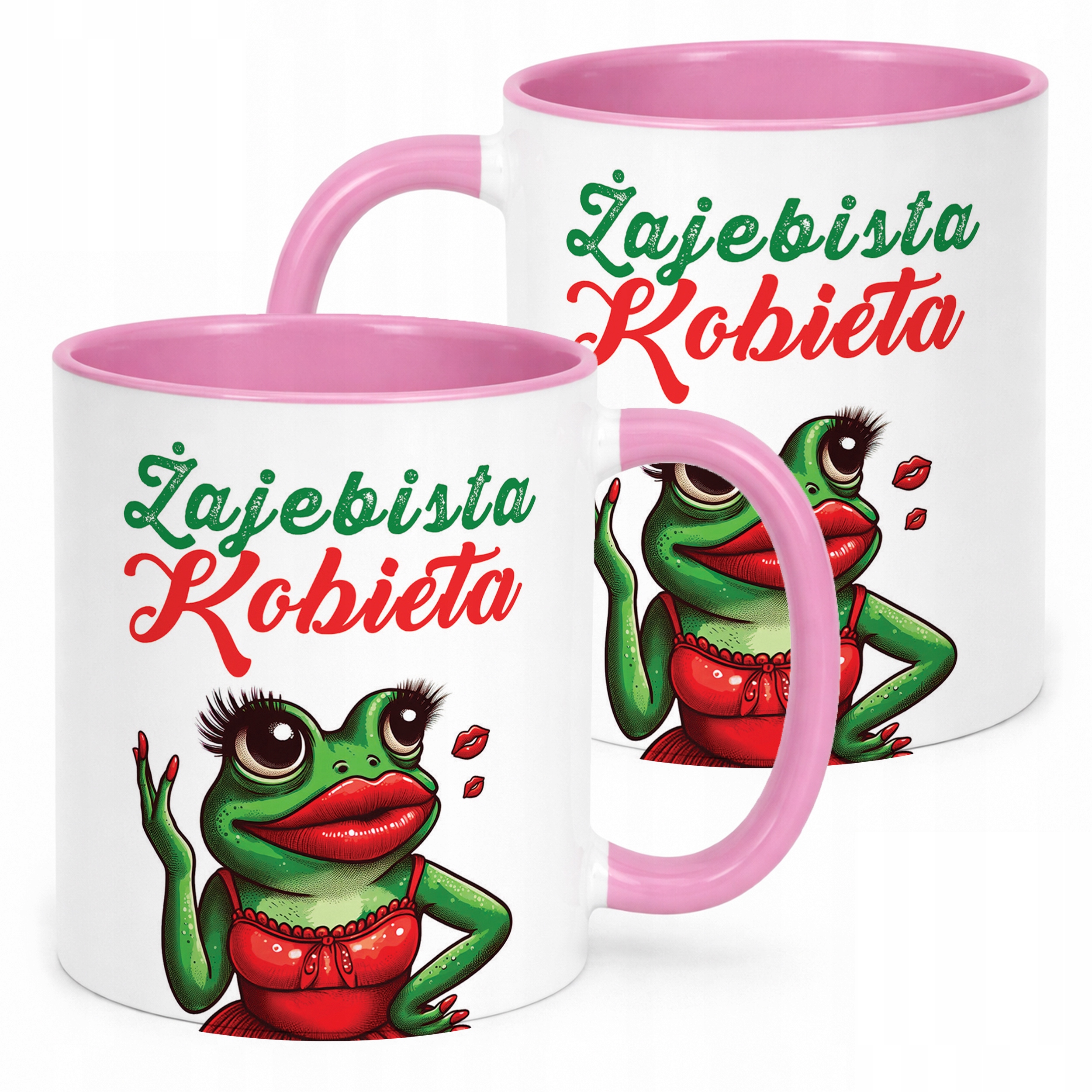 Kubek Różowy Dzień Kobiet Dla Kobiety Dziewczyny Prezent Upominek
