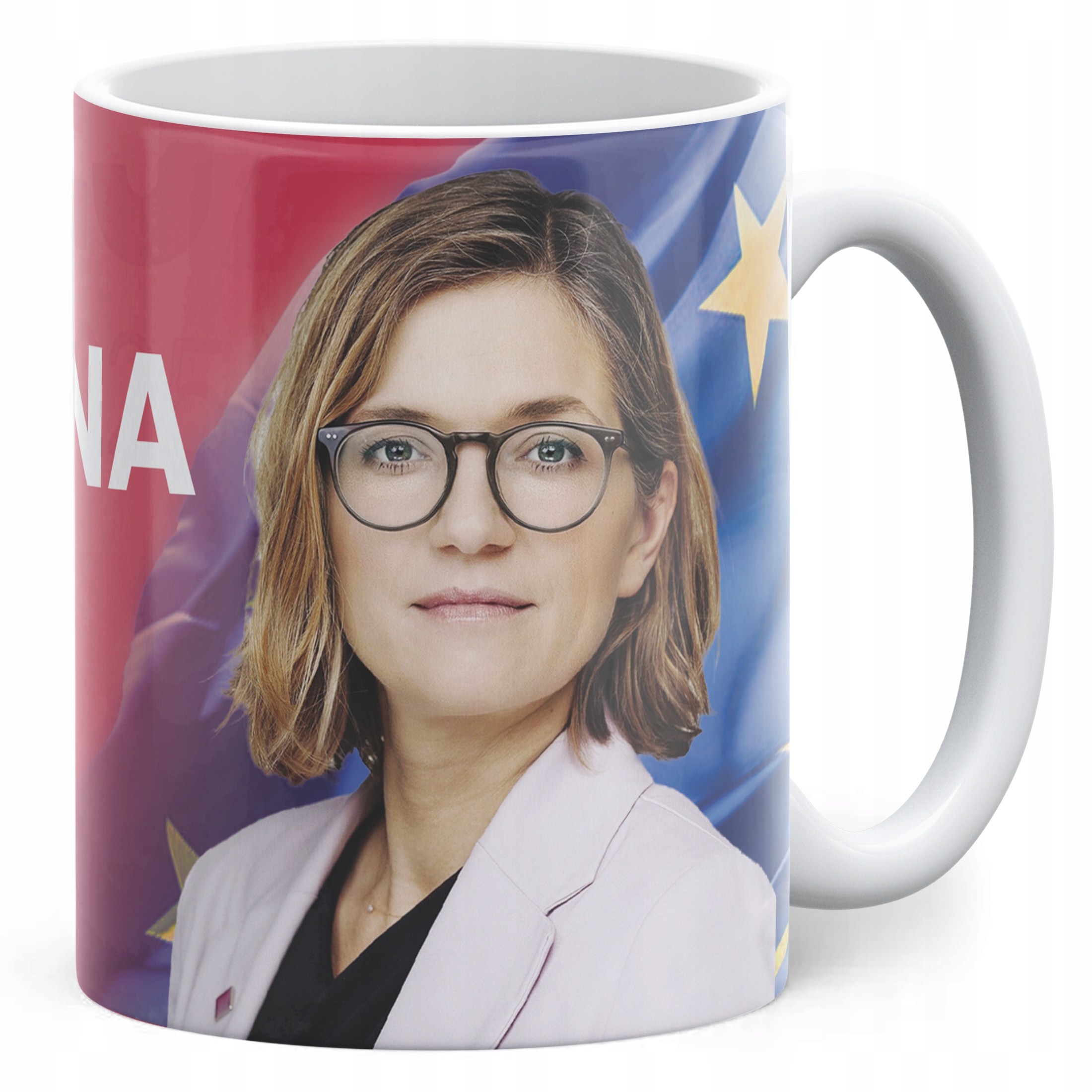 Kubek ceramiczny Magdalena Biejat Mój Prezydent #Biejat2025 Lewica