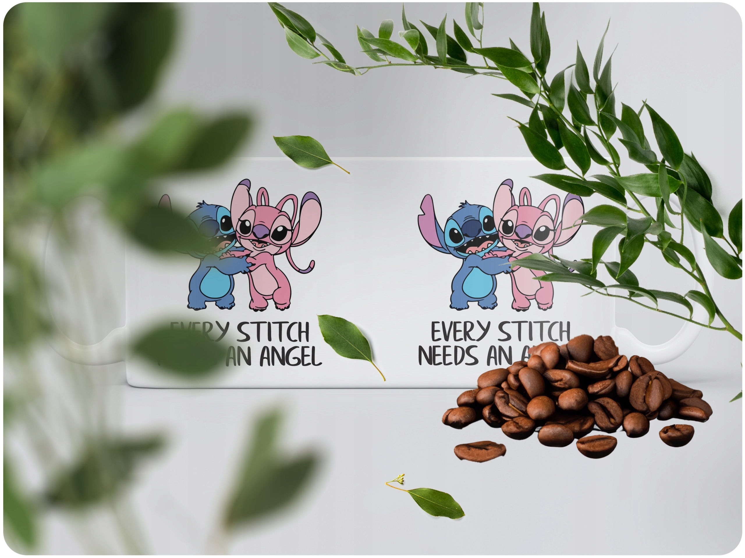Kubek ceramiczny 330 ml Sticz i Angel Na Prezent Dla Par