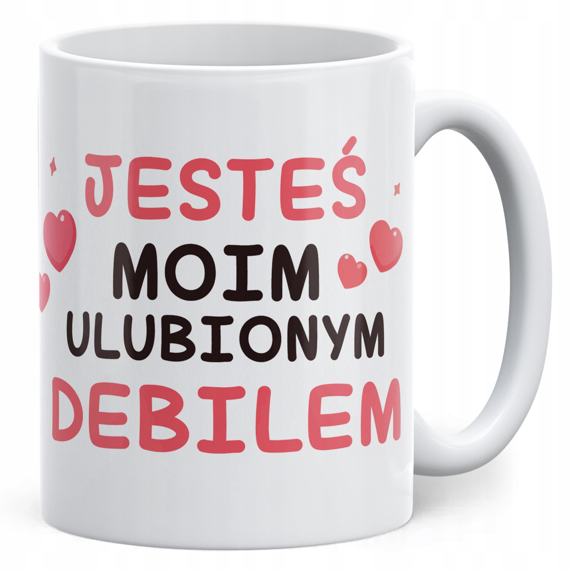 Kubek ceramiczny Personalizowany Walentynki Z imionami Dla Pary Prezent