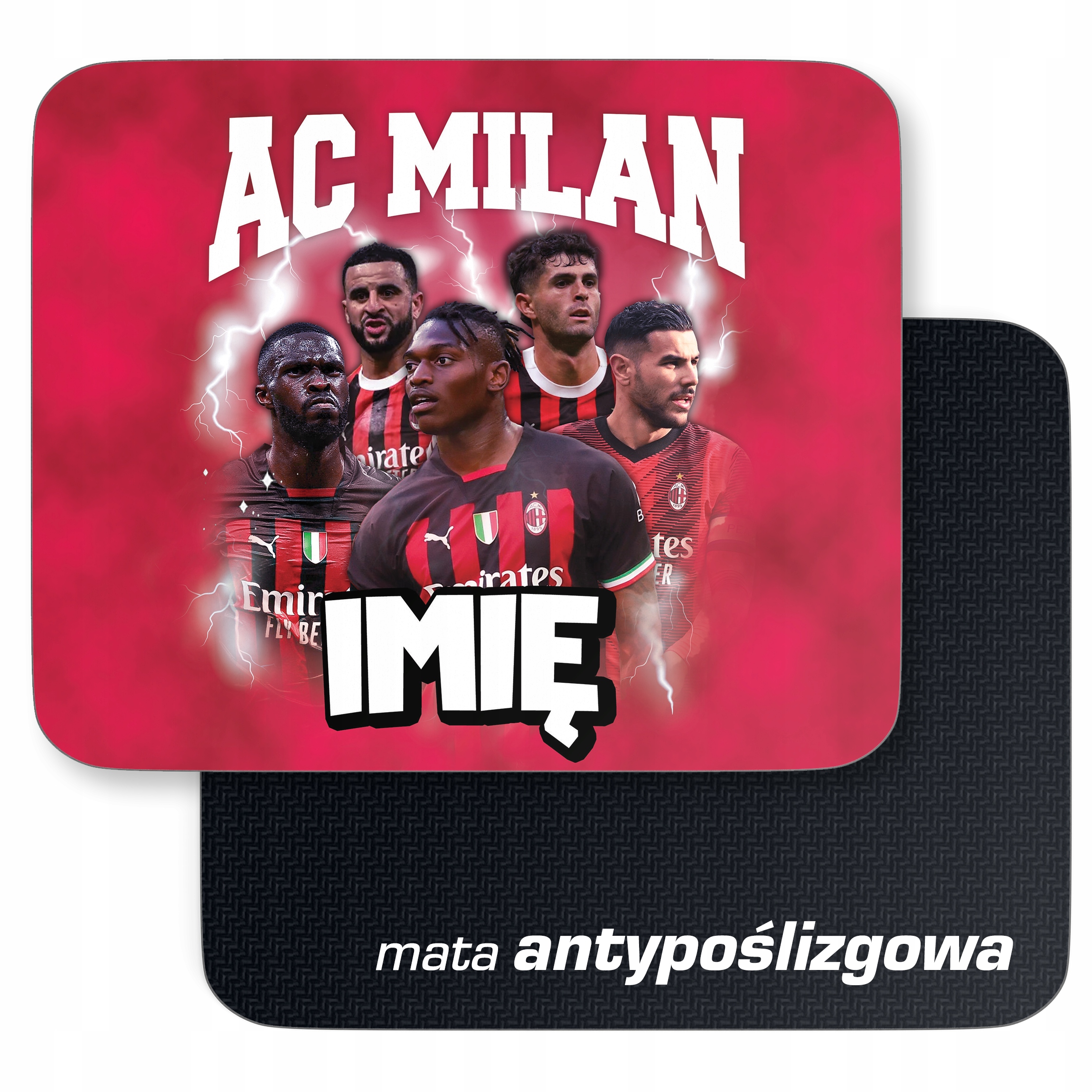 Zestaw personalizowany Kubek + Podkładka pod mysz AC Milan