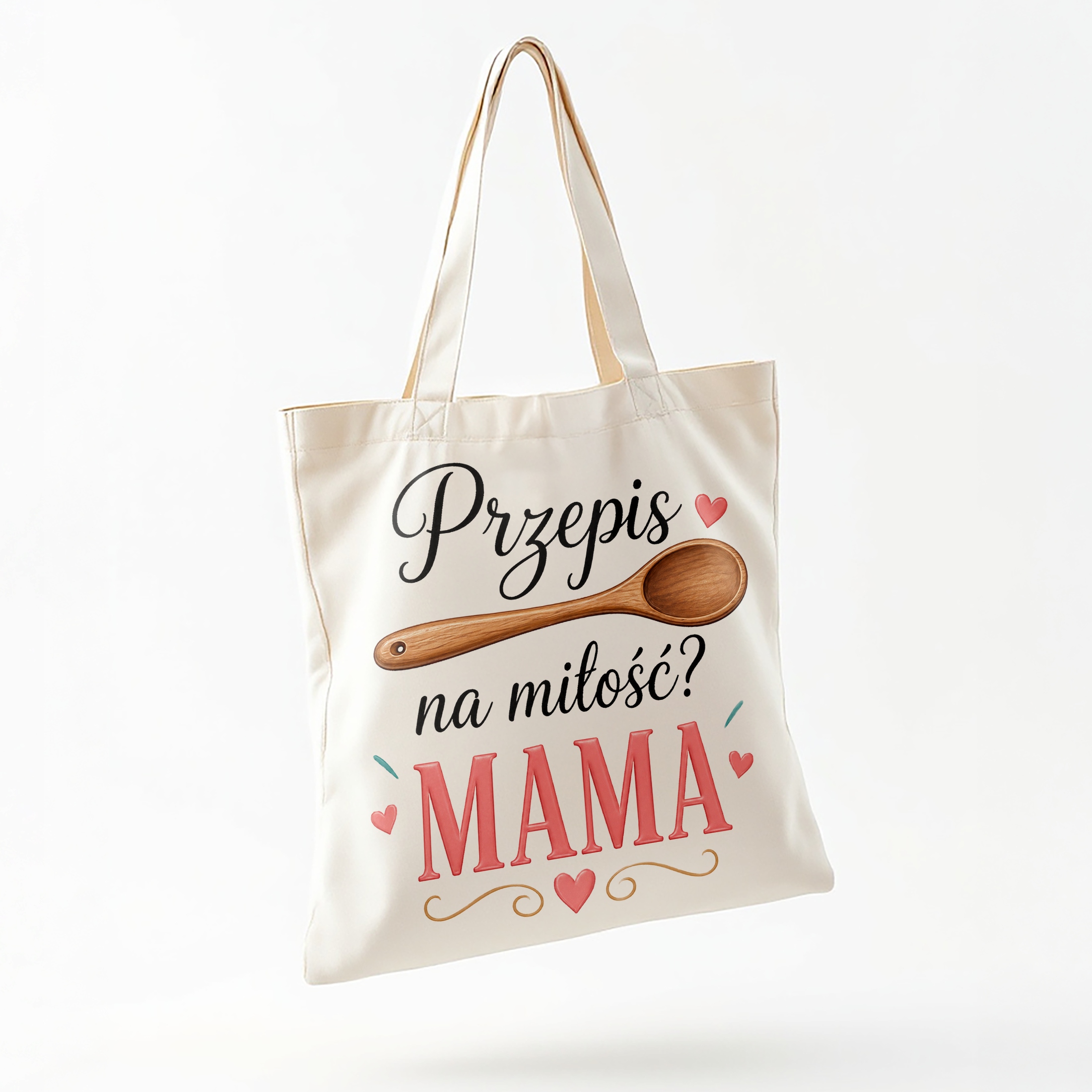 Torba bawełniana dla mamy prezent na Dzień Matki na prezent dla mamy