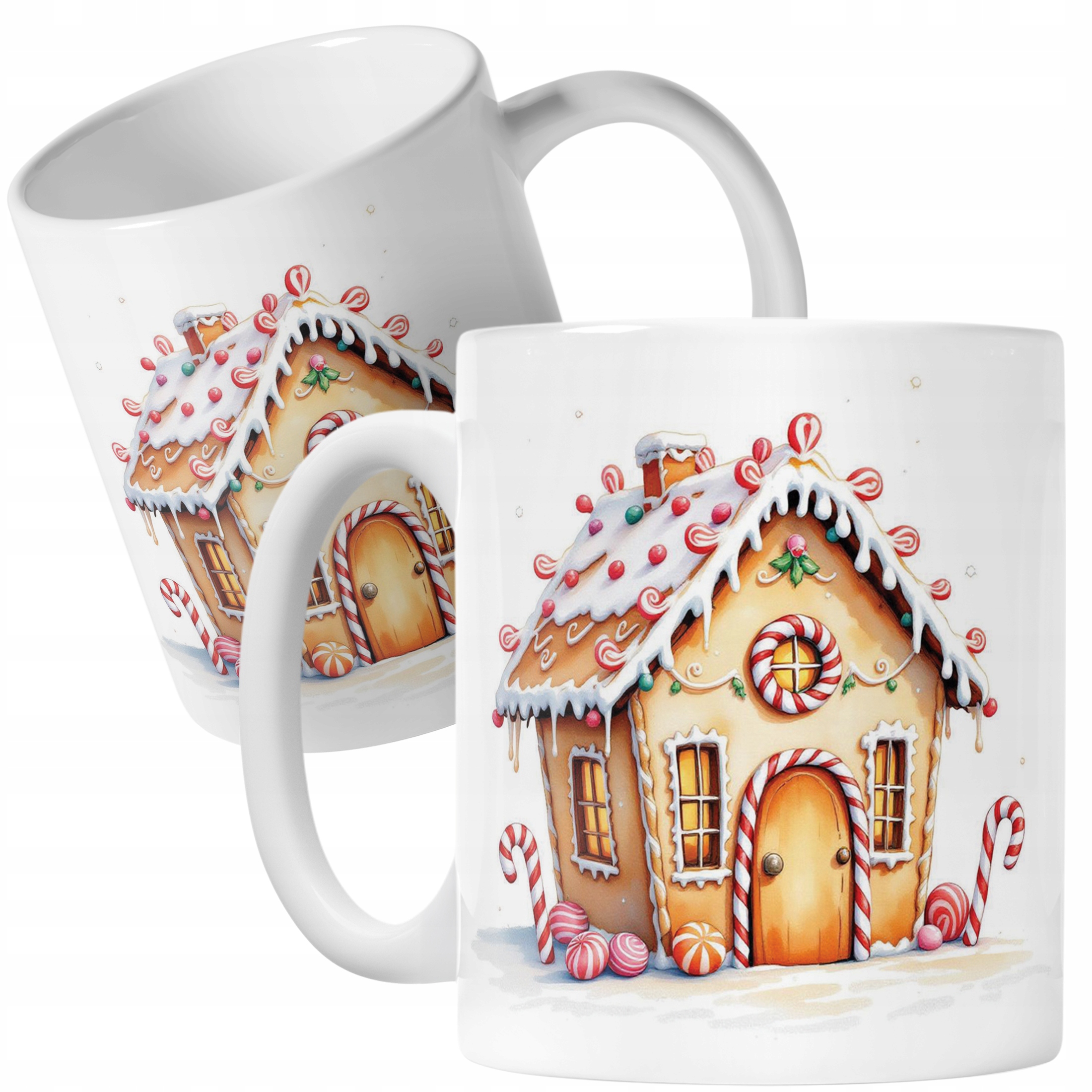Kubek Ceramiczny Świąteczny Boże Narodzenie Mikołajki Prezent Upominek