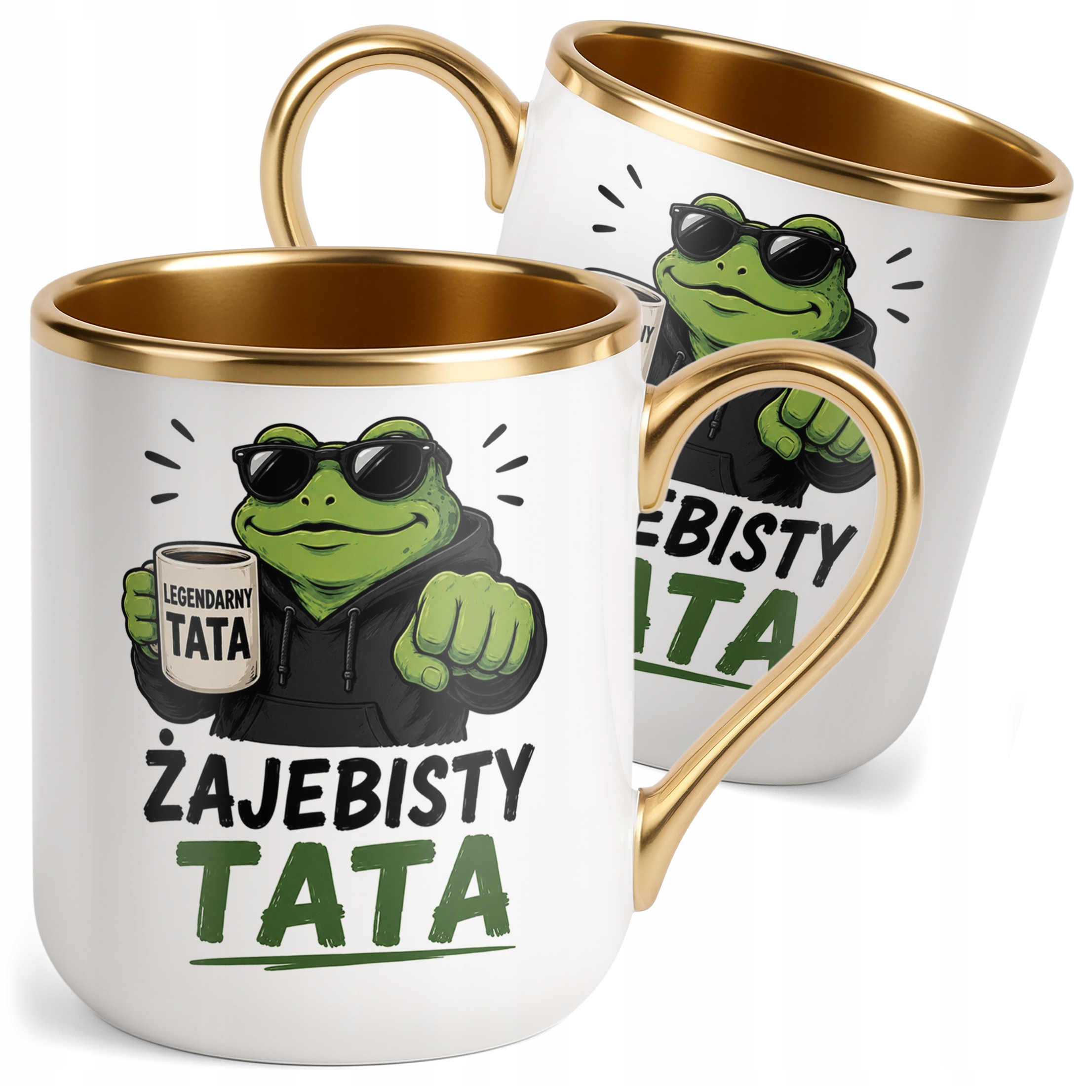 Kubek Premium Złoty pomysł na prezent dla taty na Dzień Ojca