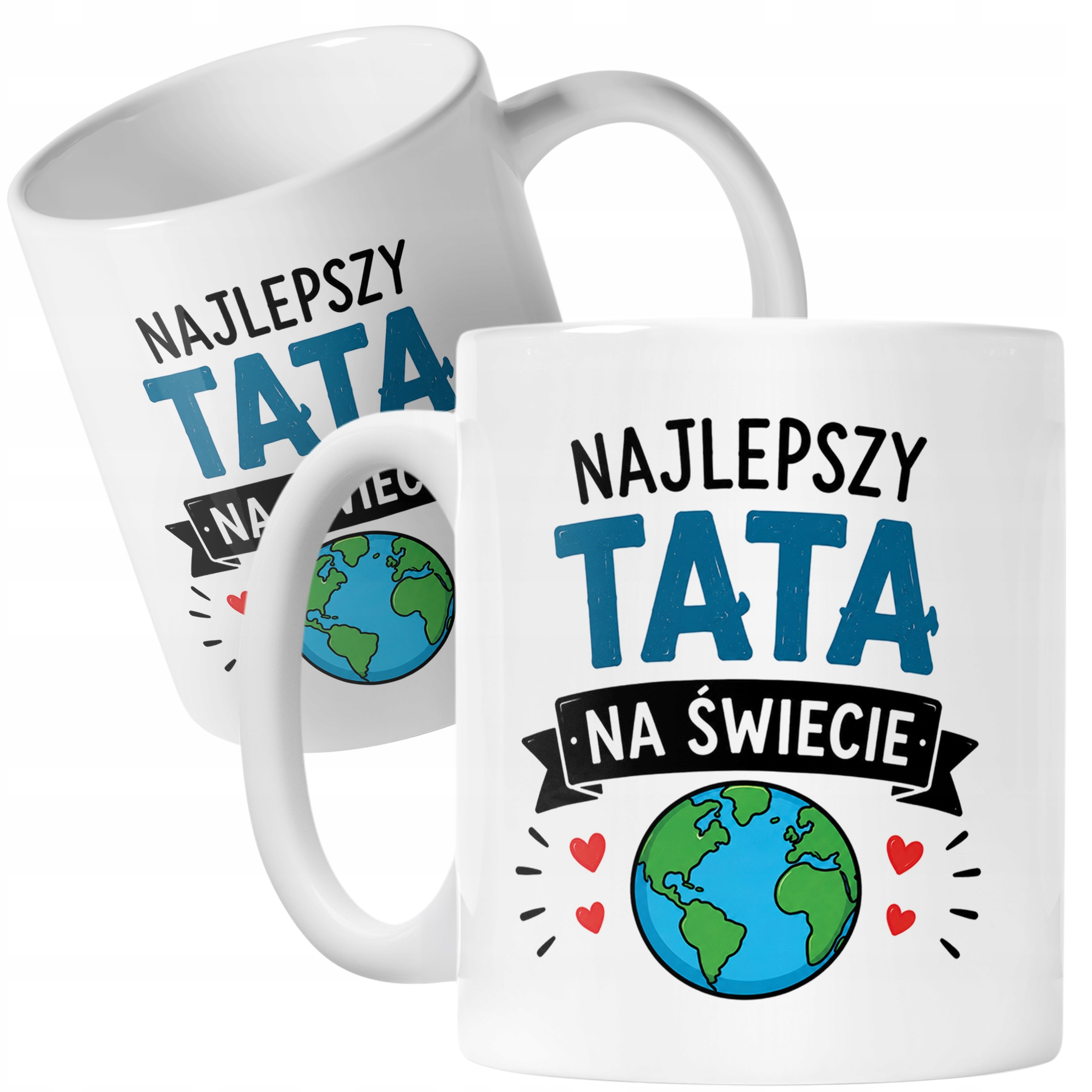 Kubek Ceramiczny prezent dla taty Dzień Ojca miły upominek