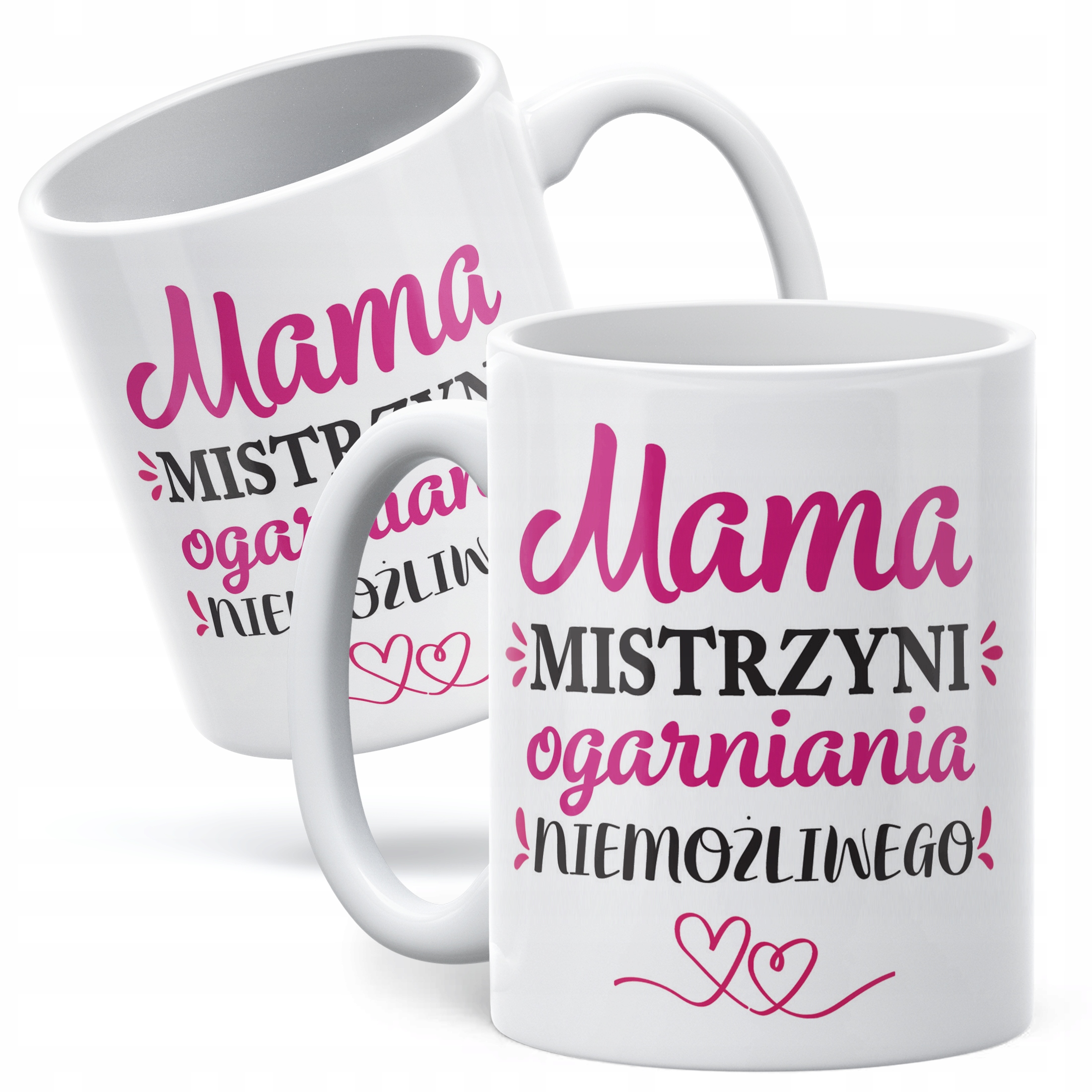 Kubek ceramiczny Dzień Matki Dla Mamy Prezent Mama Mistrzyni Ogarniania